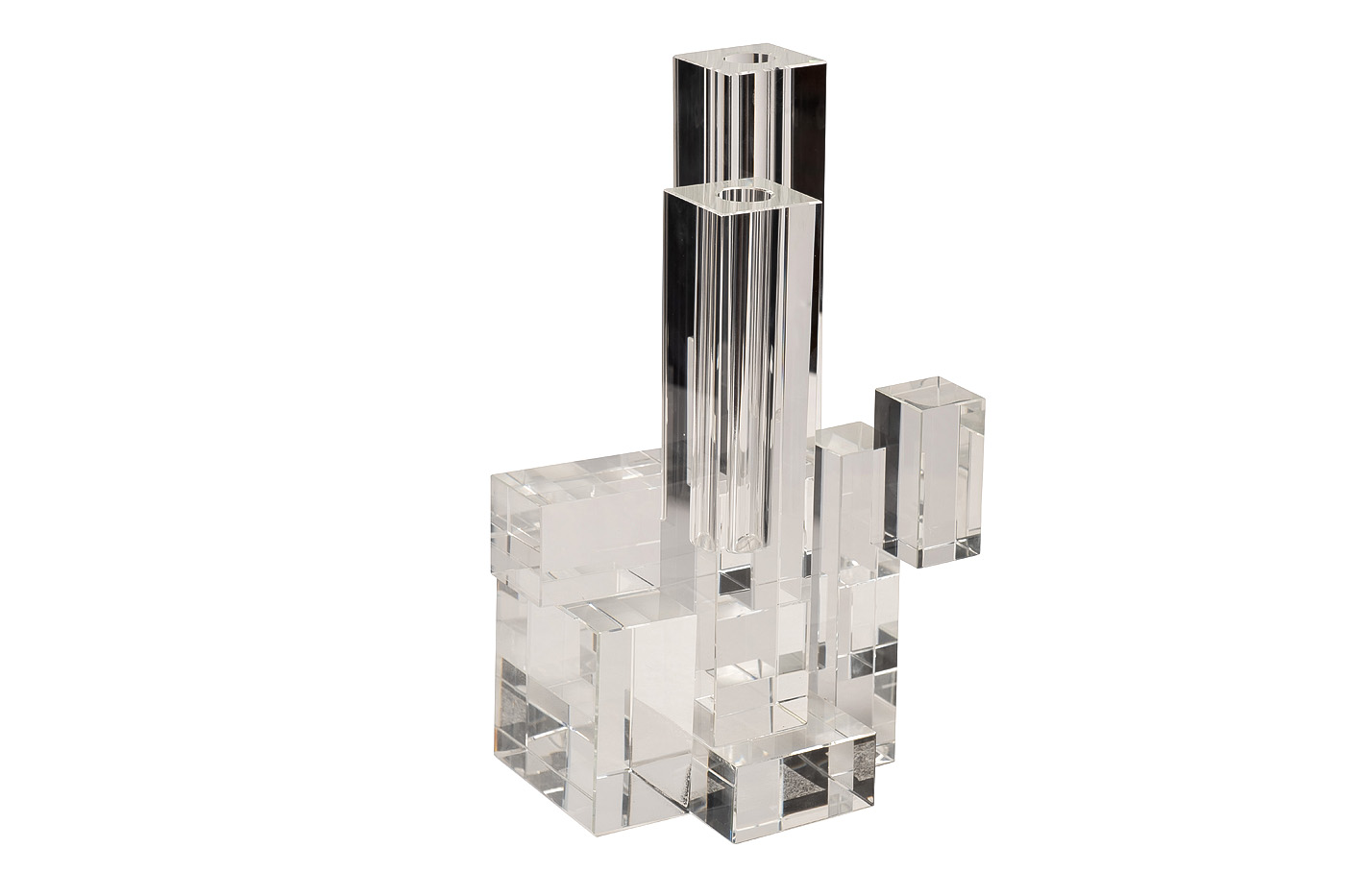 Ваза-подсвечник хрустальная 1