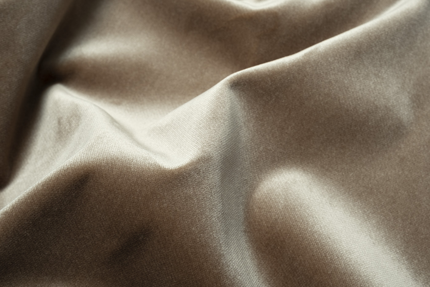 Ткань портьерная/мебельная ВЕЛЬВЕТ (VELVET) серо-бежевая 4