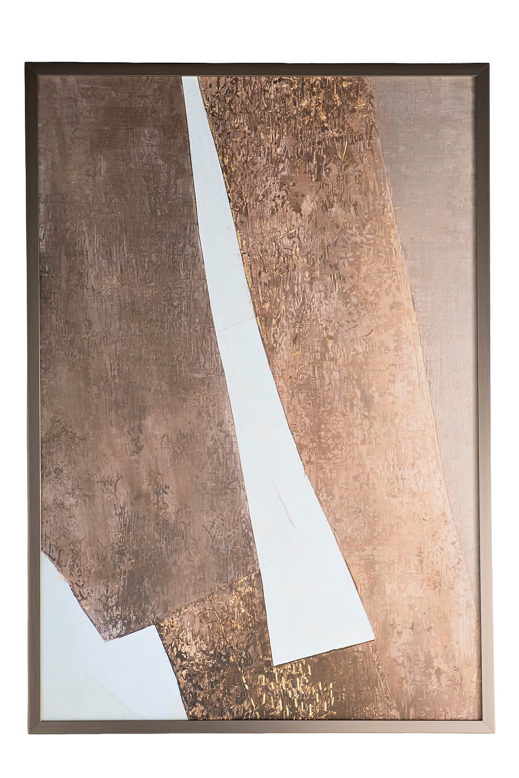 Холст «Золотое искусство-1» в багете латунь 1