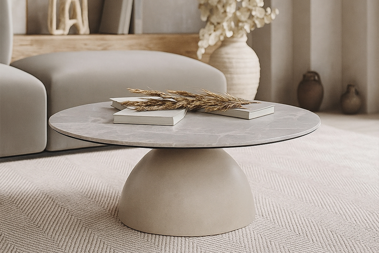 Стол журнальный Augustus Gray керамический 5