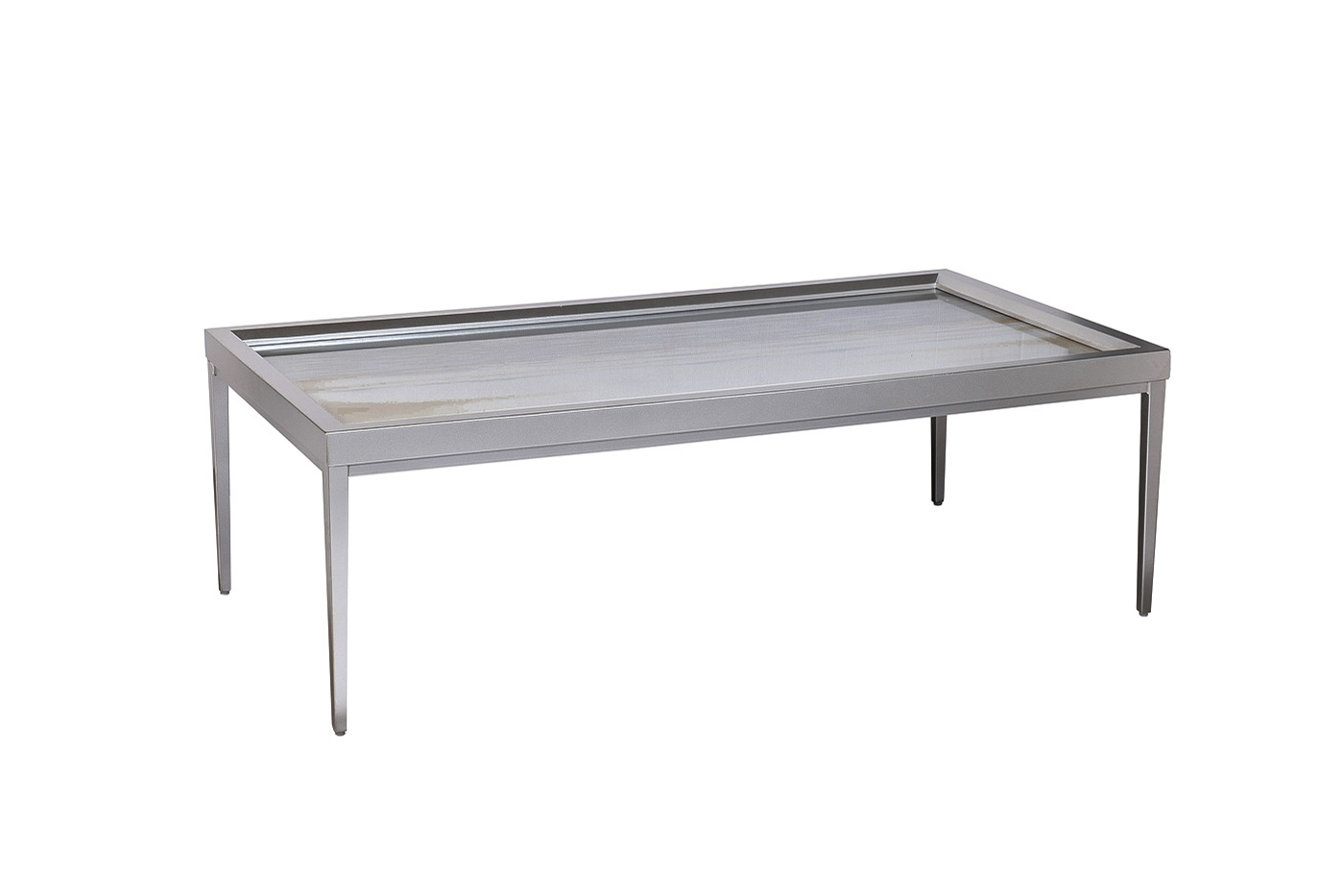 Стол журнальный Mirage серый 2