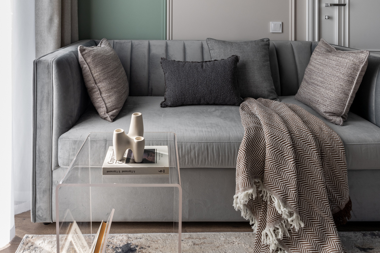 Диван Paolo двухместный pаскладной бежевый 10