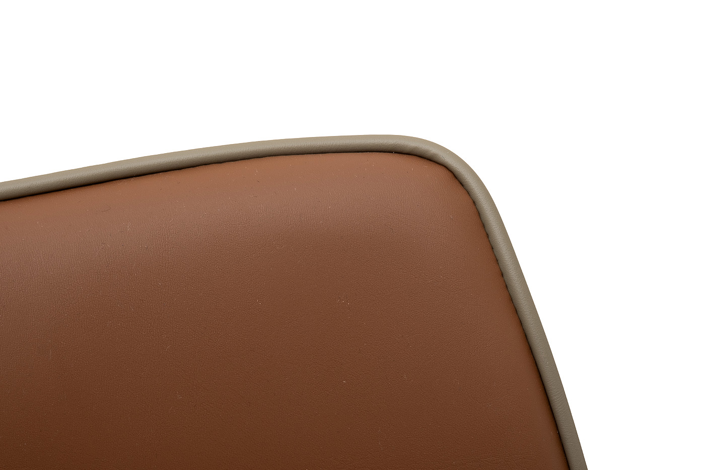 Стул барный экокожа терракотовый/бежевый 5