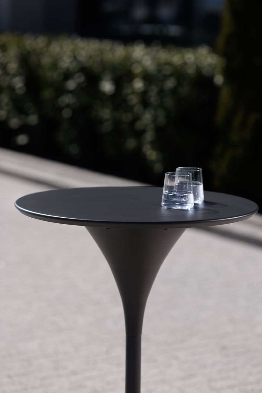 Стол барный уличный «Муза» антрацит 2