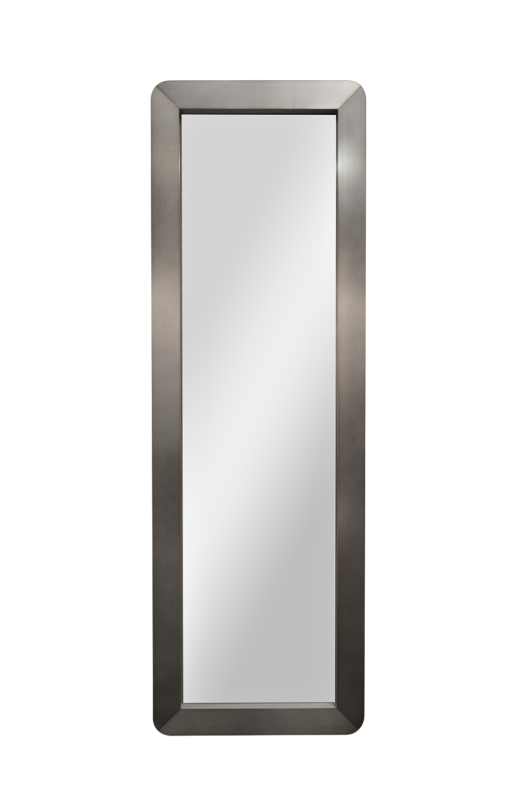 Зеркало напольное в раме матовый никель 1