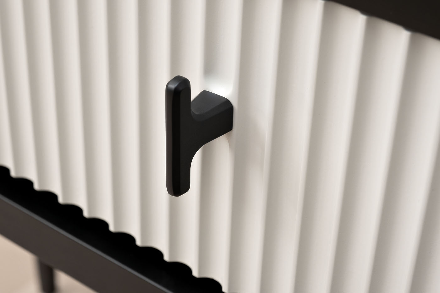 Консоль Эсте(Este) черно-серая 4