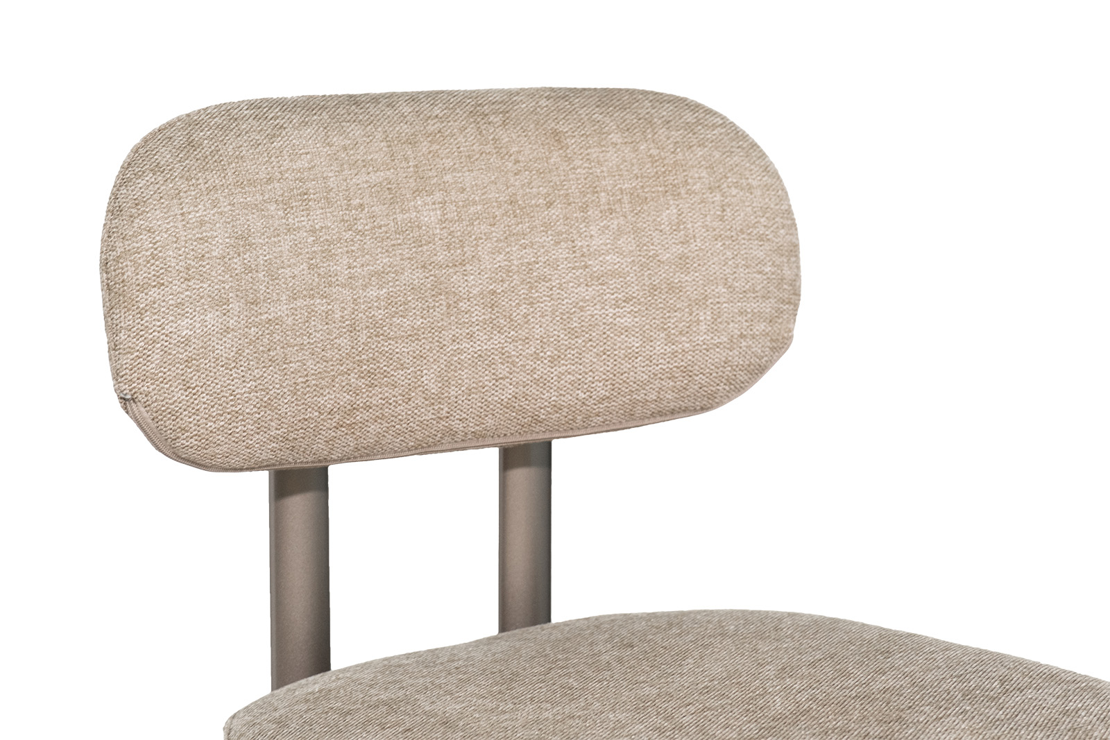 Стул обеденный шенилл бежевый 3