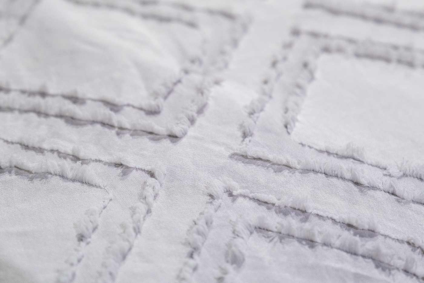 Покрывало «Квадро» 240х260см серое 4