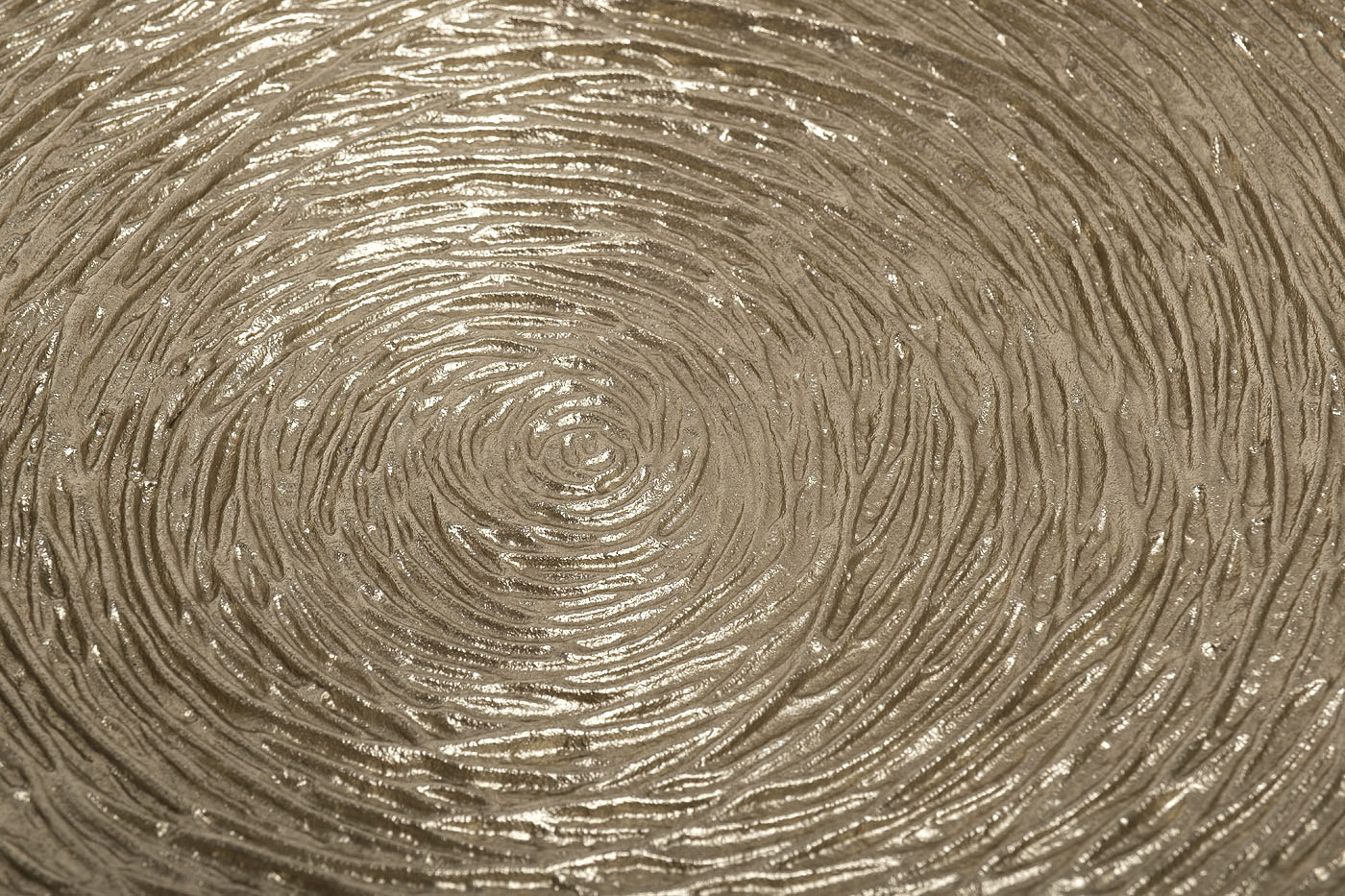 Декор настенный металлический «Wood» золотой 2