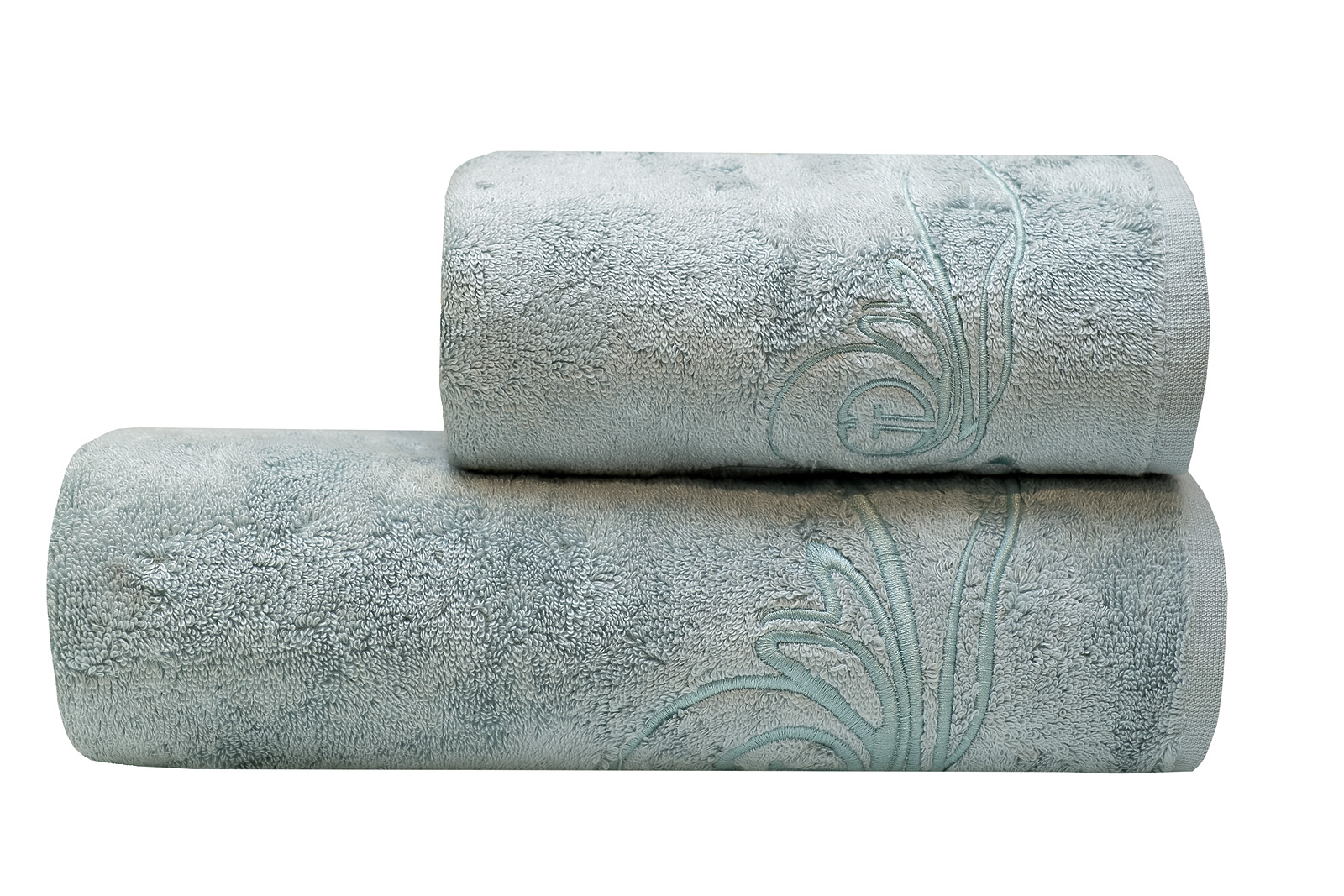 Полотенце «Лирика» 70*140 бирюзовое 1