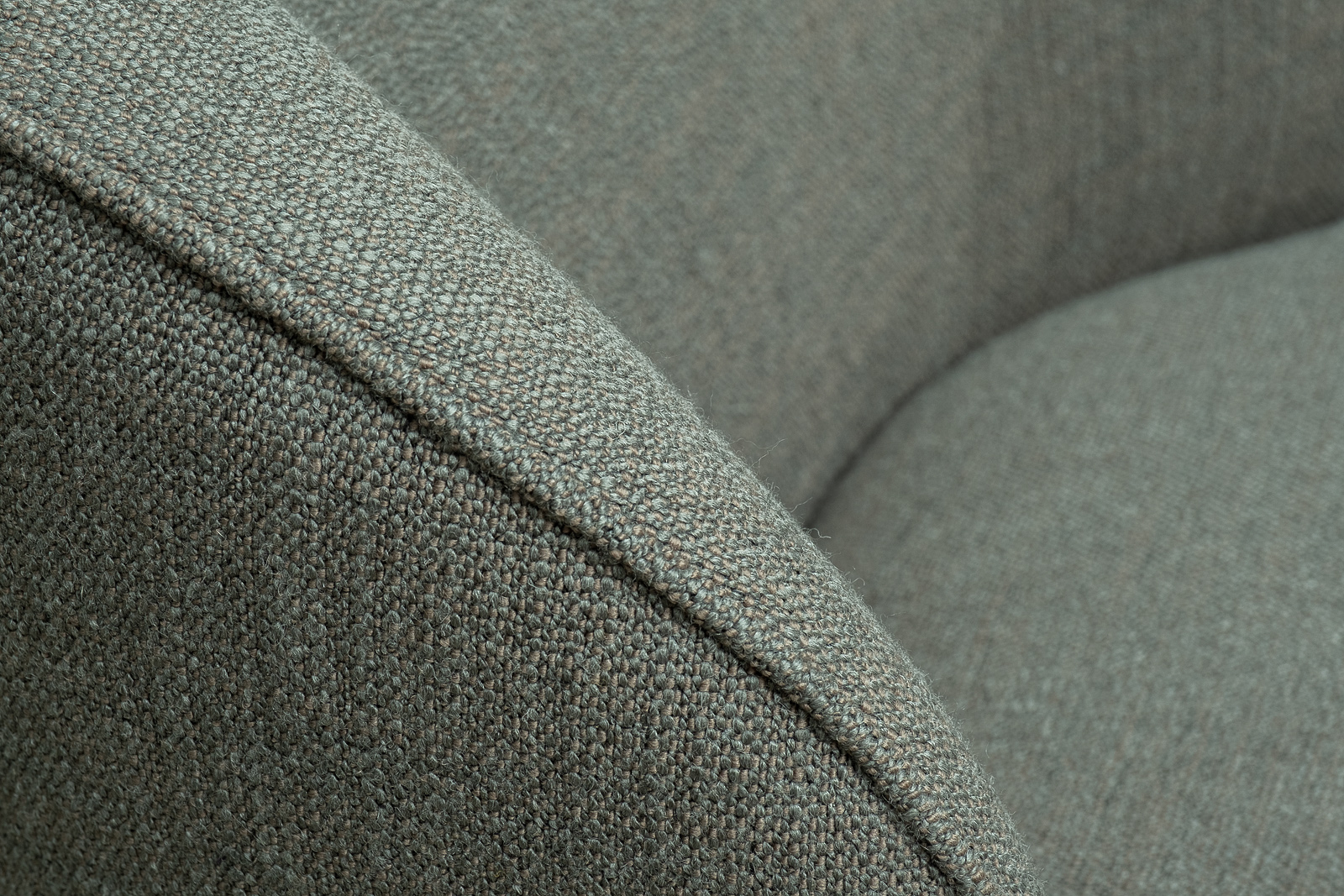 Кресло Капри Базовая(Capri Basic) рогожка темно-серое 4