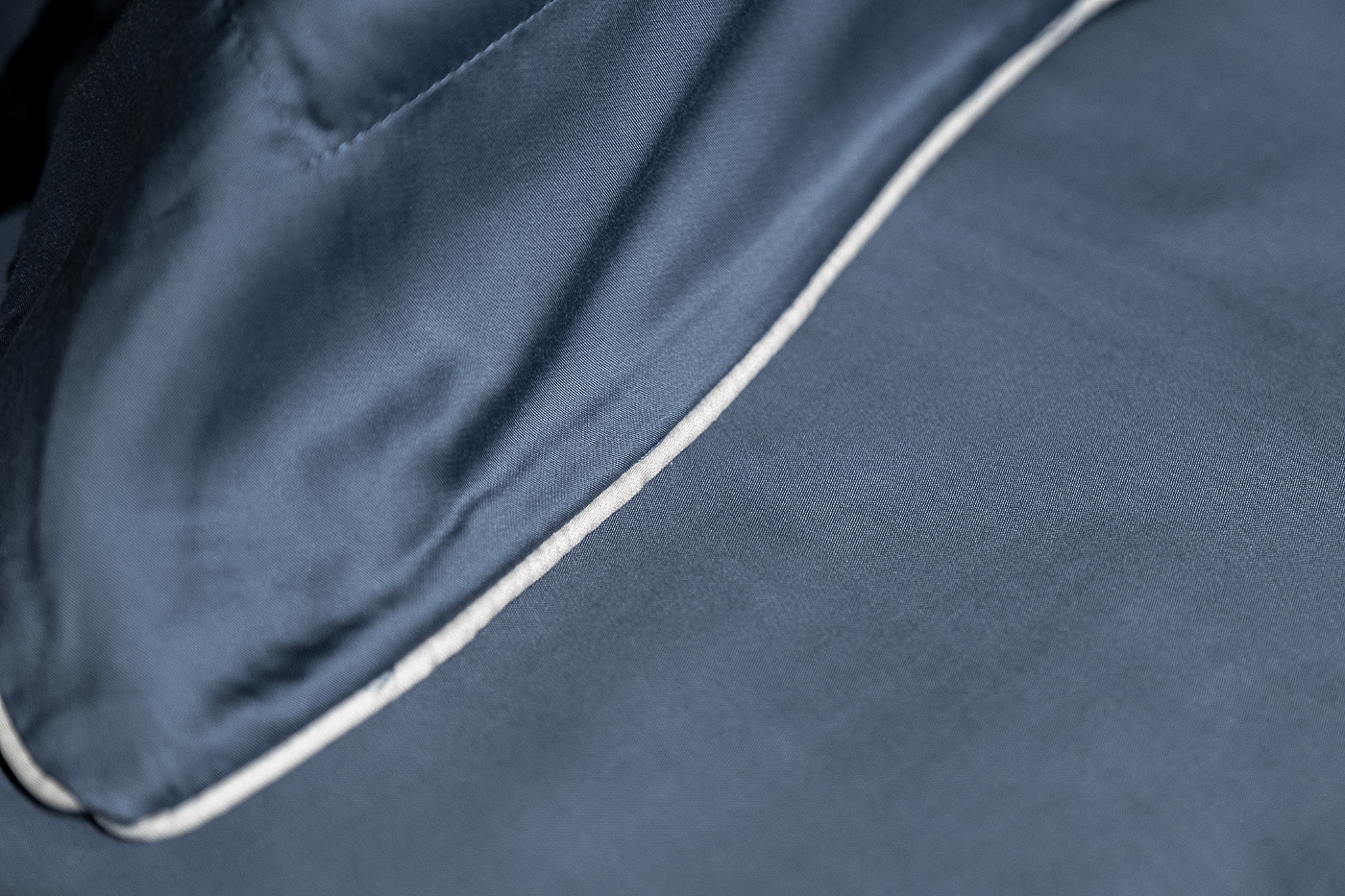 Комплект из 2х наволочек тенсель 70х70см синий 4