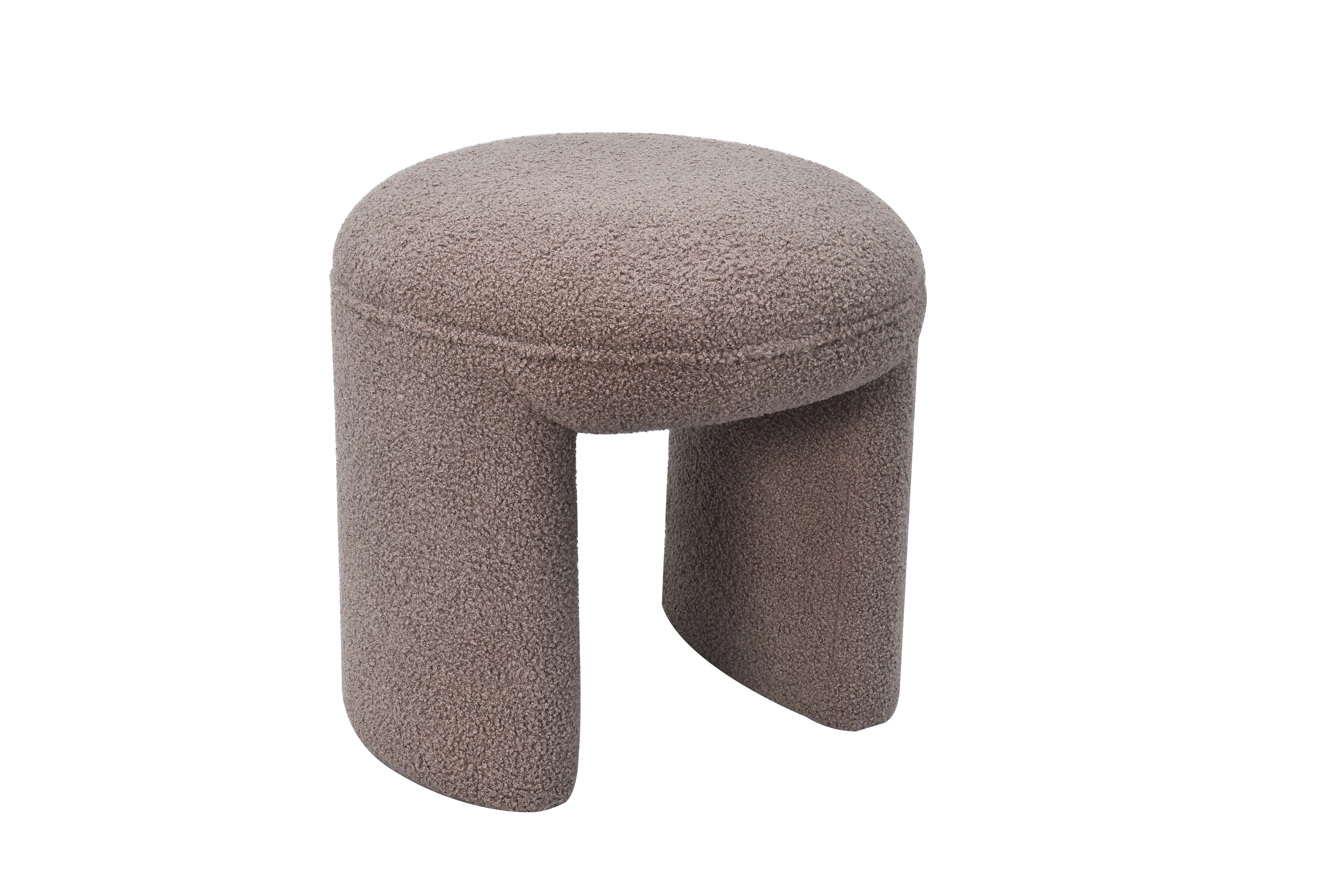 Пуф Тедди (Teddy) коричнево-серый 2