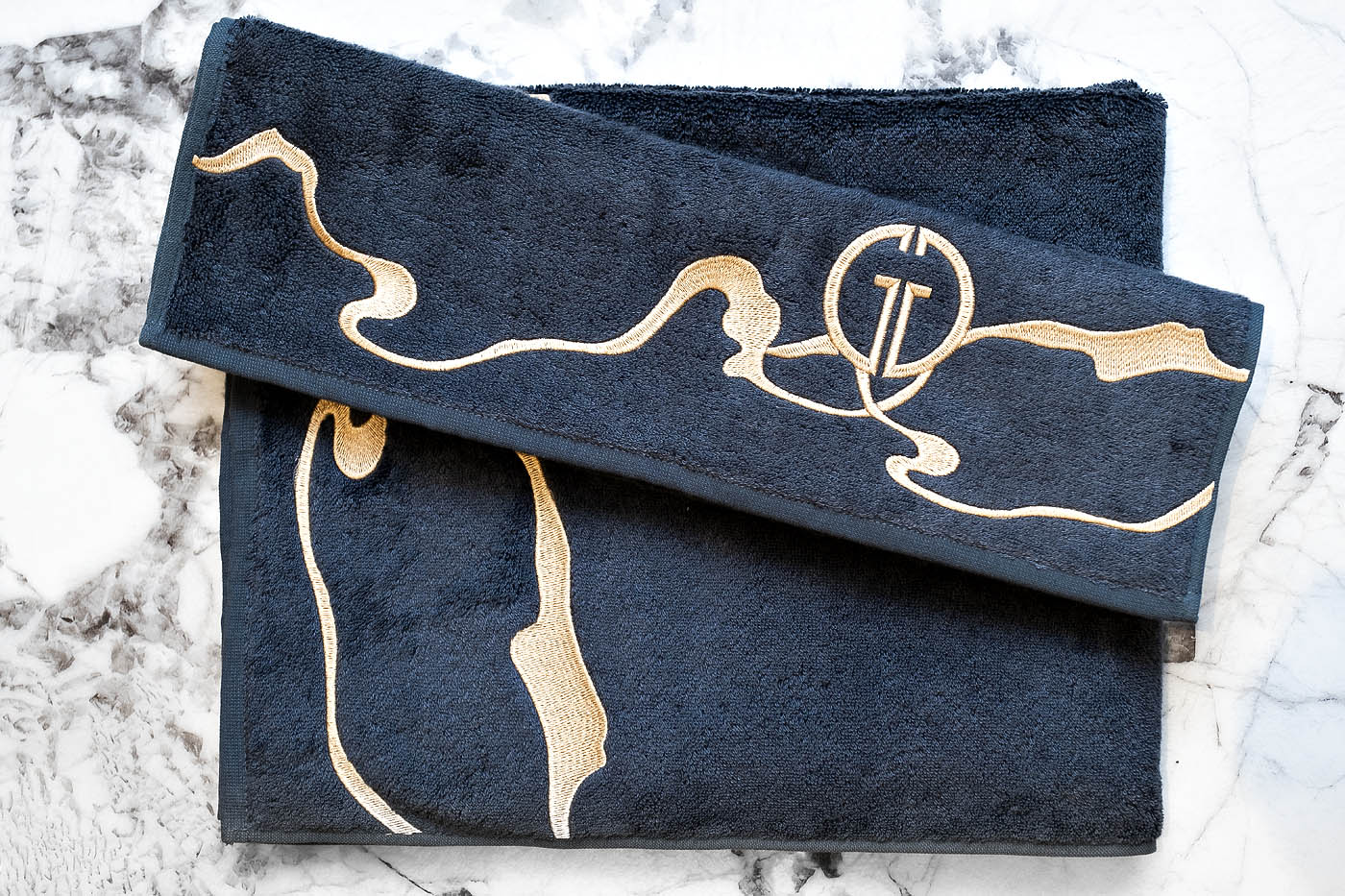 Полотенце «Мелодия» 50*90 графит 1