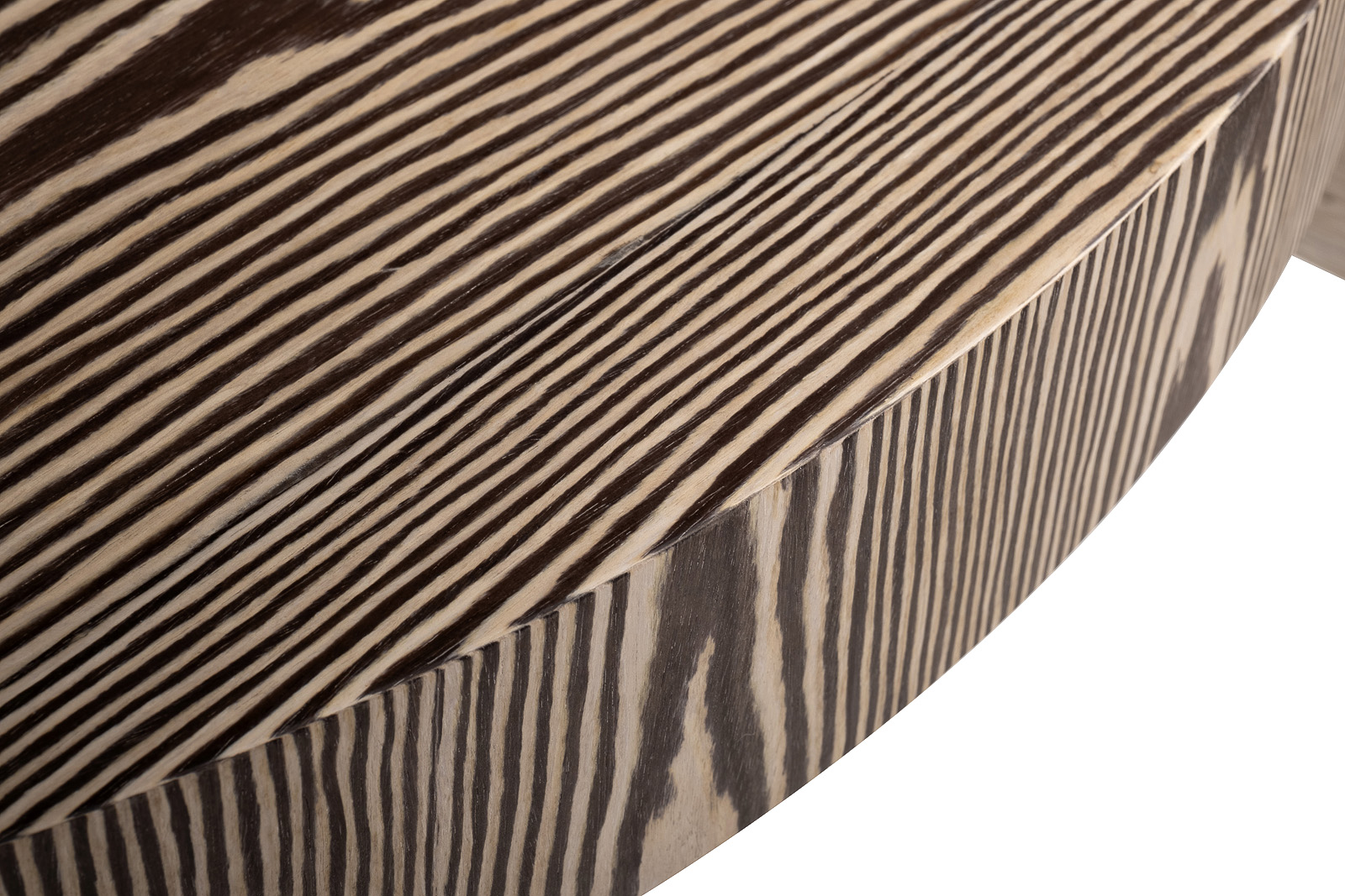 Стол журнальный Зебрано (Zebrano) круглый 3