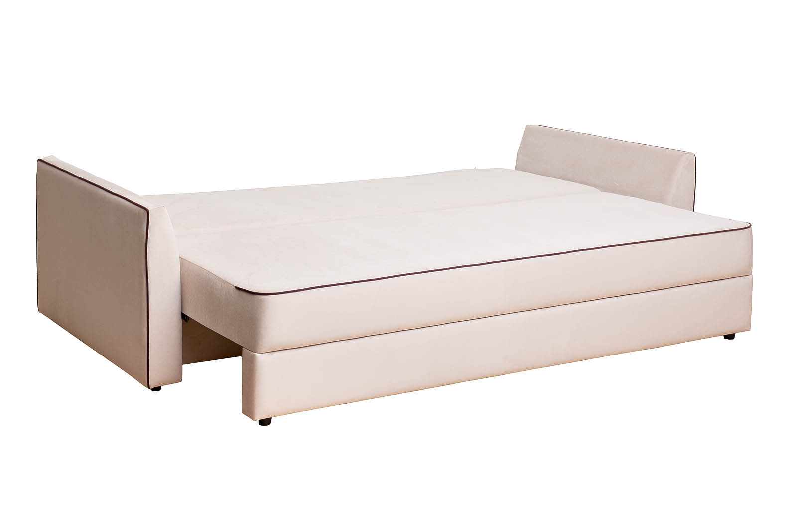 Диван Морес(Mores) трехместный раскладной бежевый с кантом 3