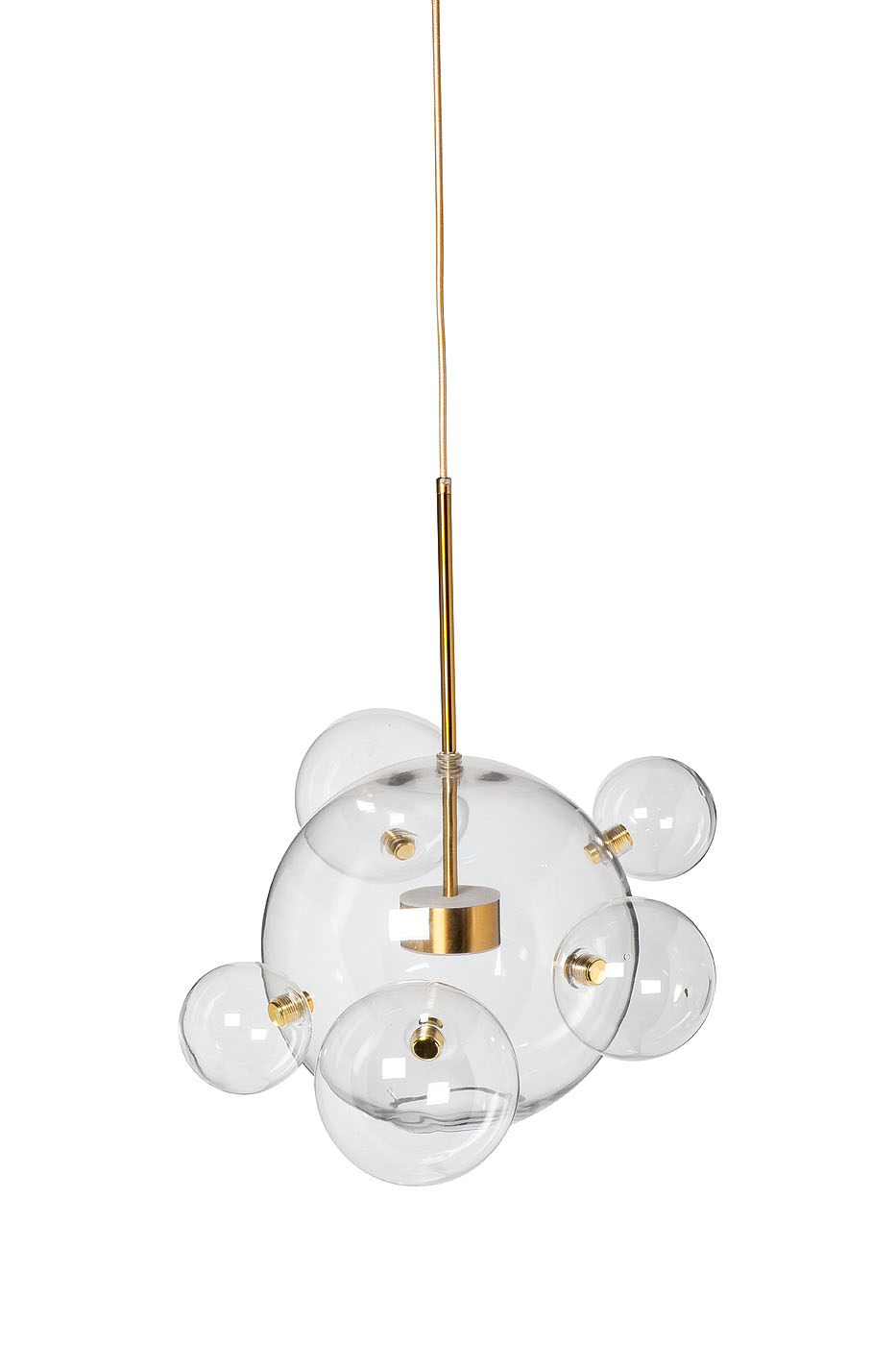 Светильник потолочный «Стеклянные шары» 1