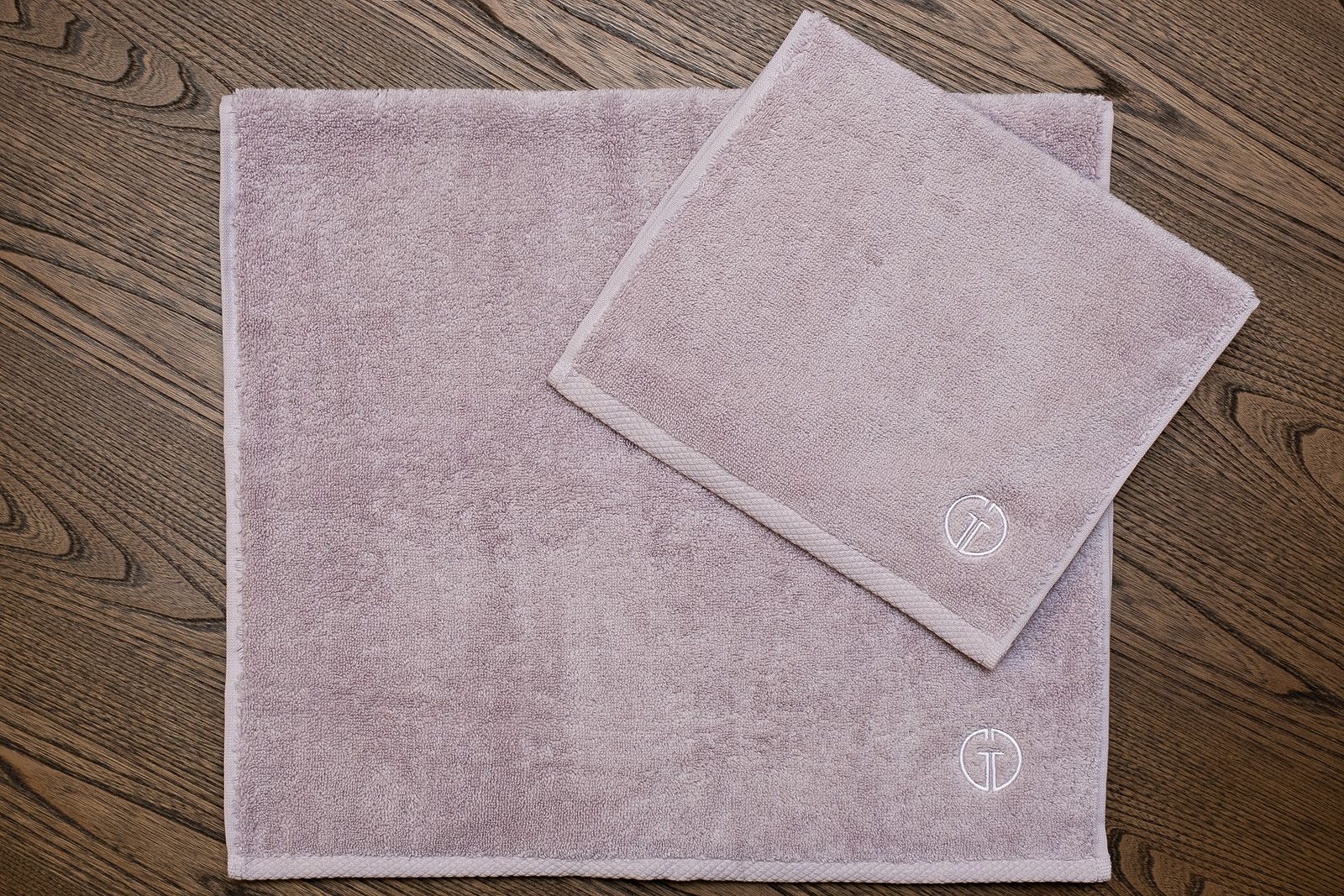 Полотенце «Соло» 30*50 сиреневое 5