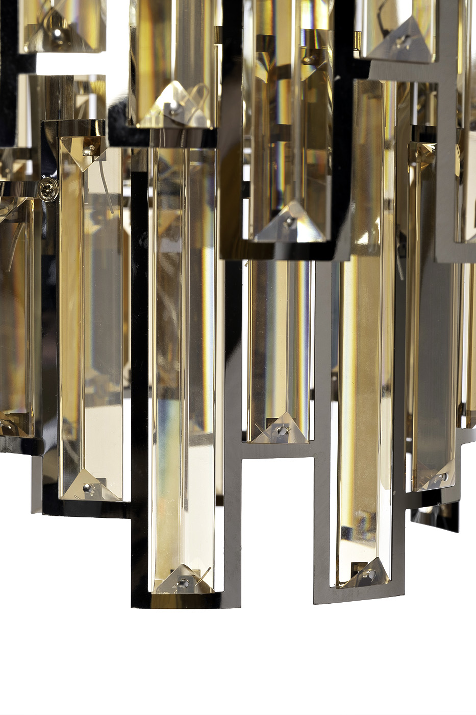 Люстра подвесная со стеклом 2