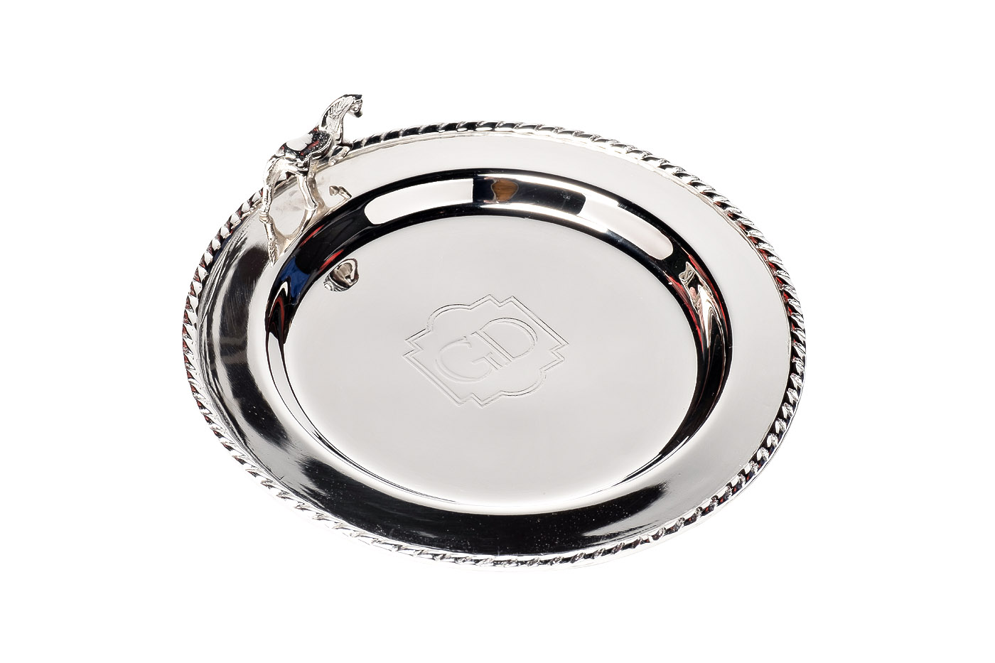 Подставка чайная Хорс (Horse) хром 1