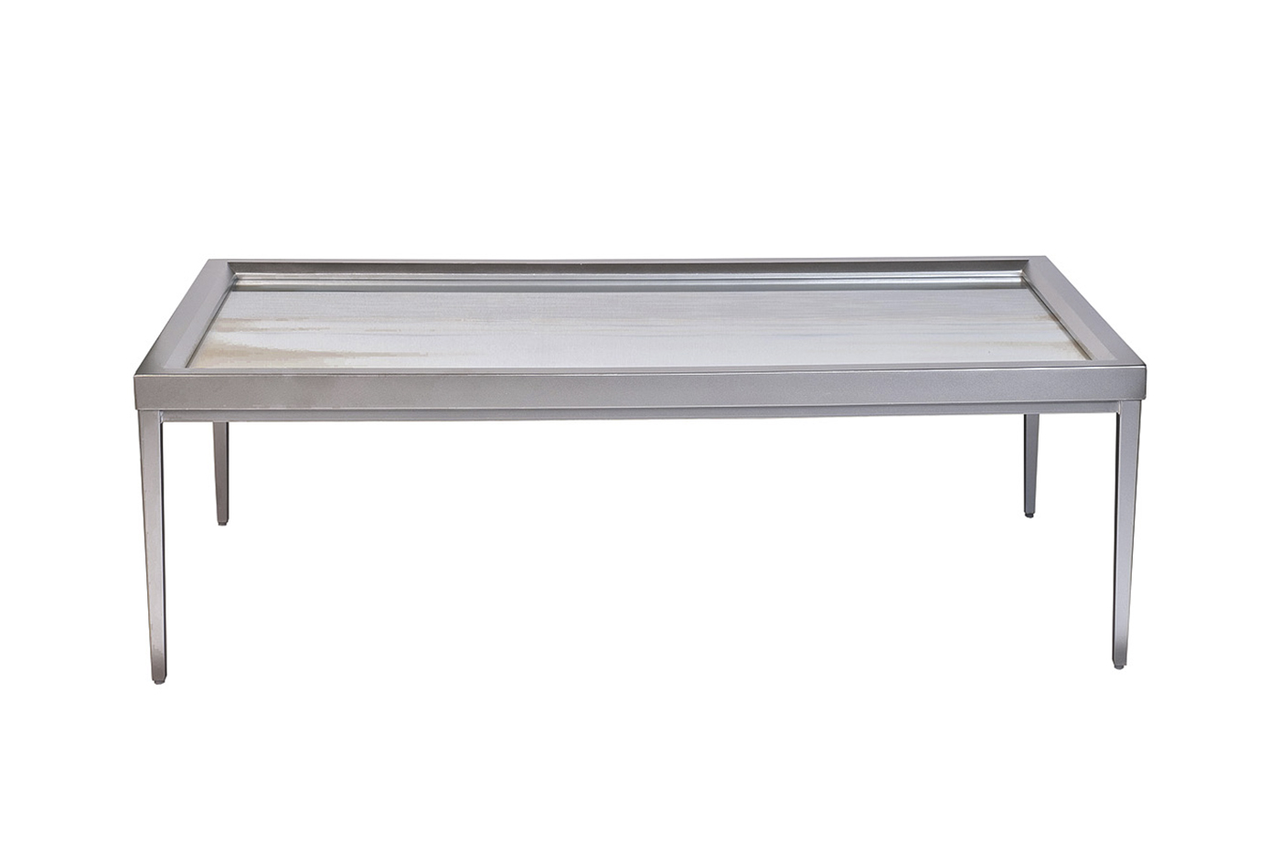 Стол журнальный Мираж (Mirage) серый 1