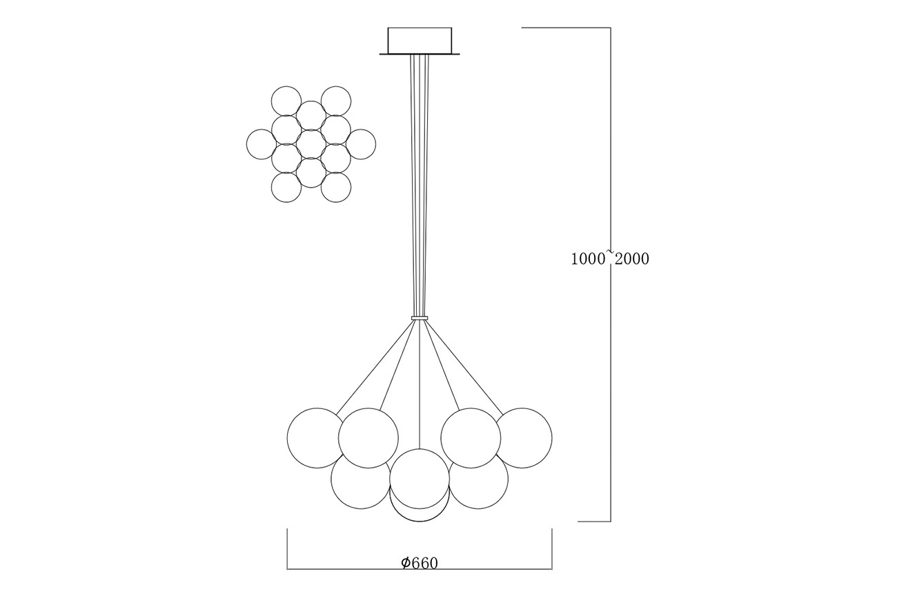Светильник подвесной Шары (Globo) матовое стекло/серебро 3