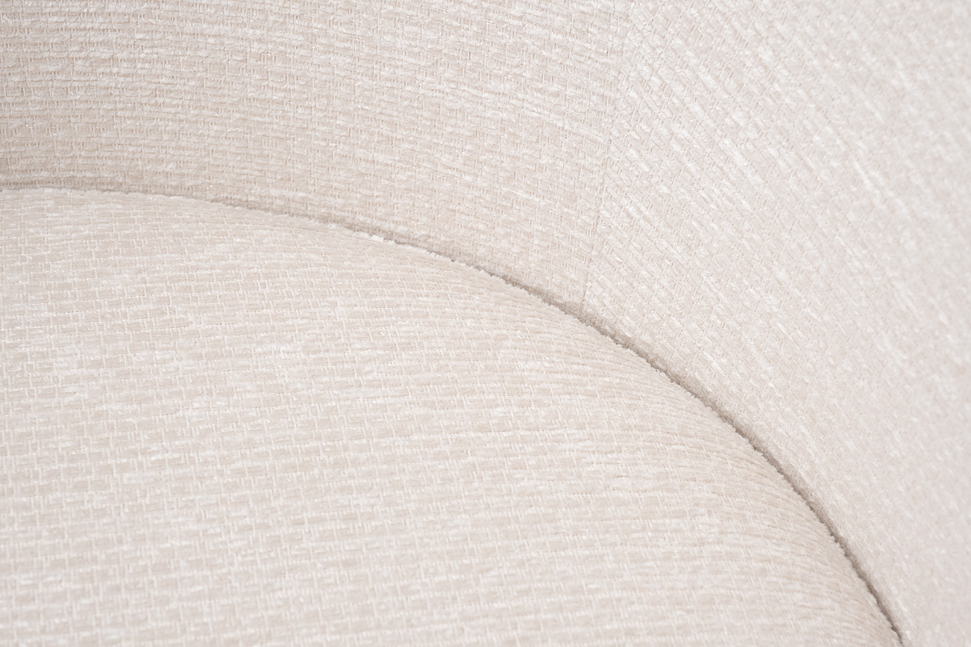 Кресло Napoli вращающееся бежевая рогожка 5