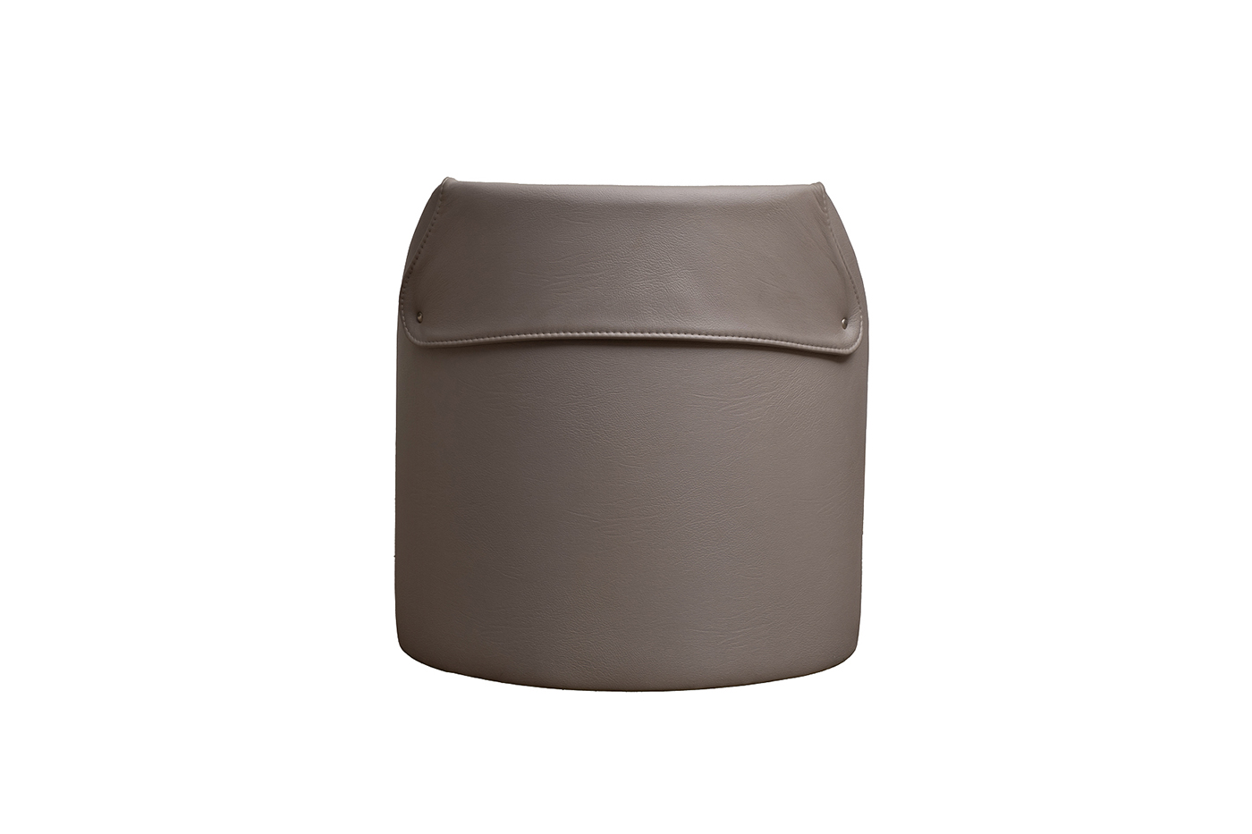 Пуф Бруно(Bruno) букле/искусственная кожа серый 3