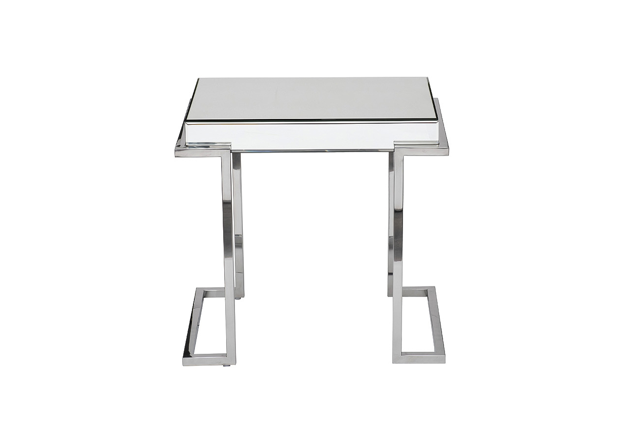 Столик журнальный зеркальный/хром 1