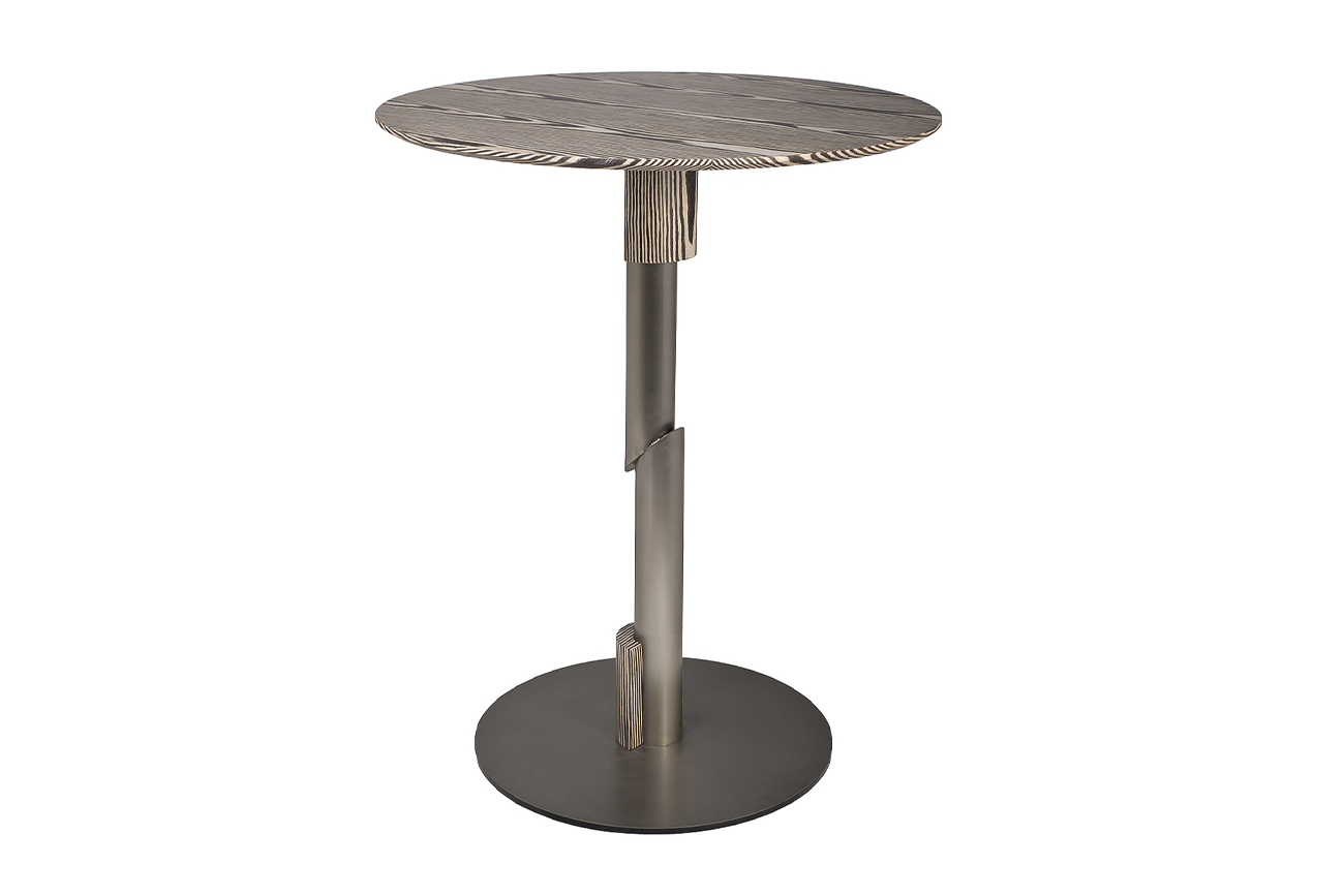 Стол барный круглый высокий 1