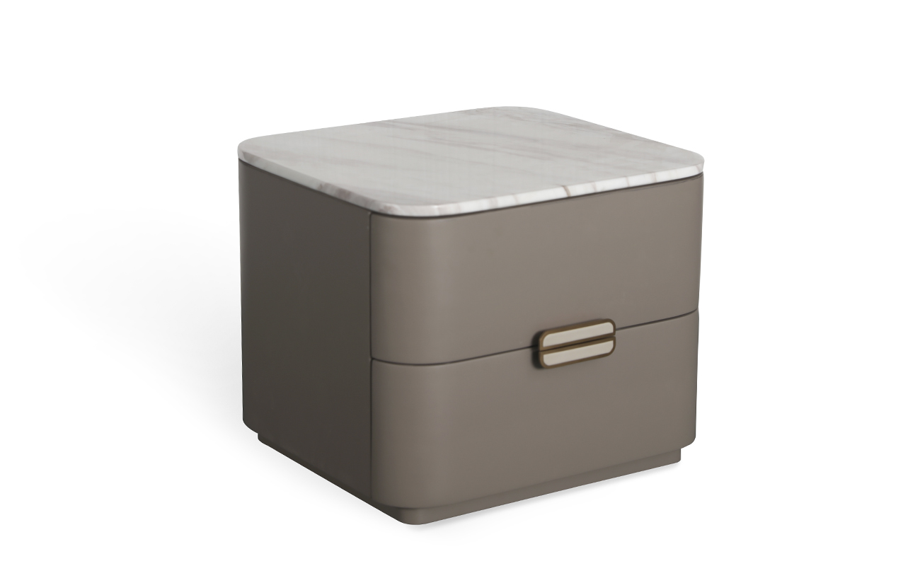 Тумбочка с мраморной столешницей 2