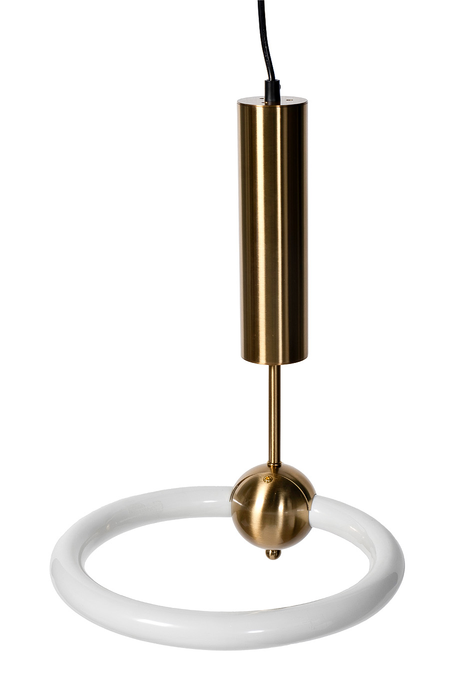 Светильник подвесной латунь 2