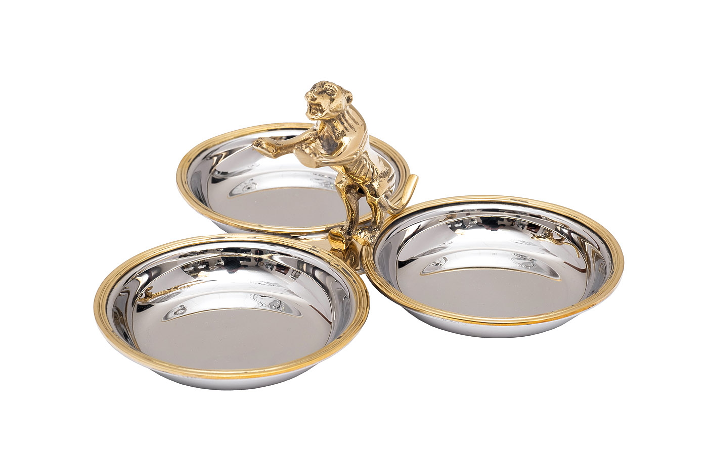 Менажница «Леопард» на 3 чаши 1