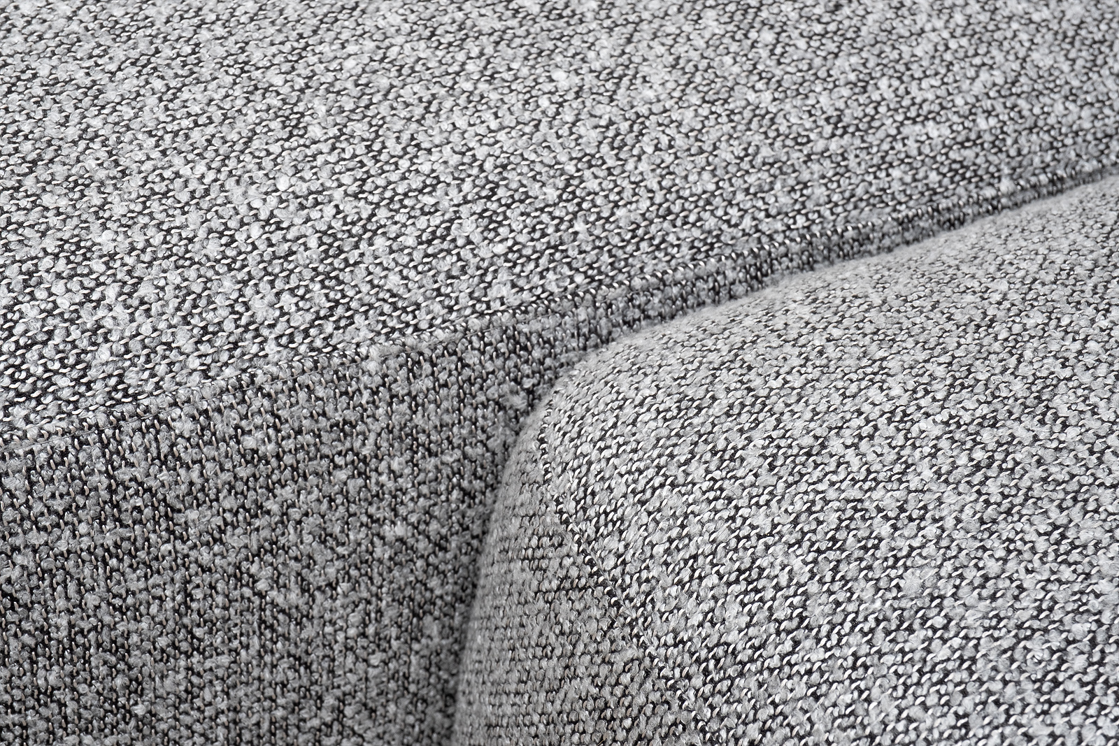 Диван Turin трехместный с канапе раскладной черно-серый 6