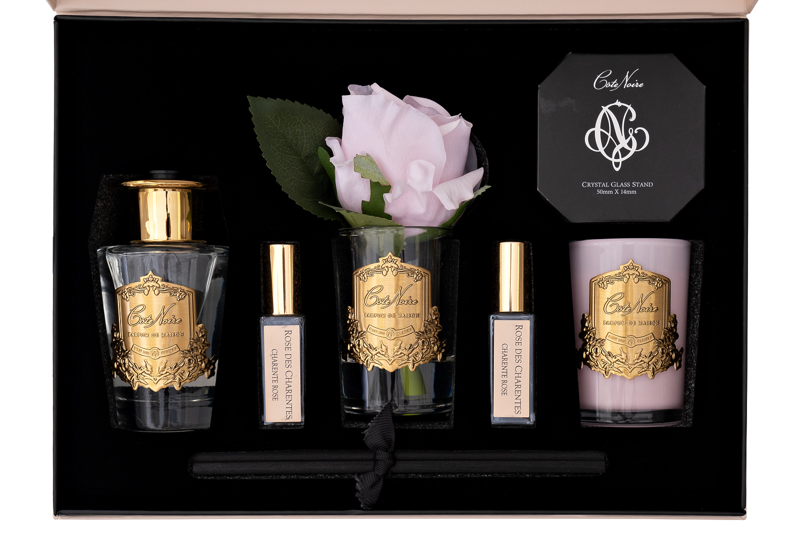 Набор подарочный Charente Rose с диффузором ароматическим 2