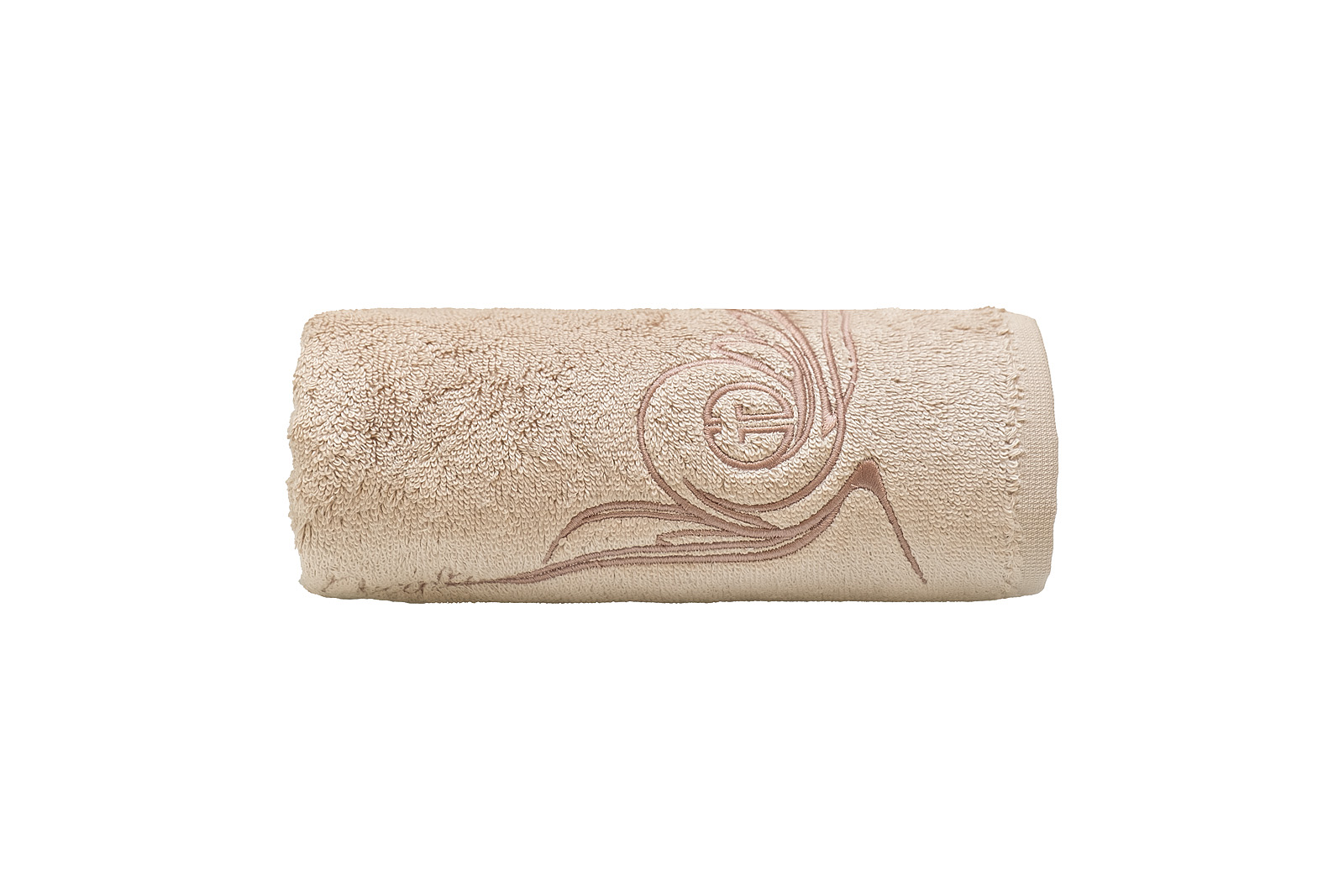 Полотенце «Лирика» 50*90 кофейное 2