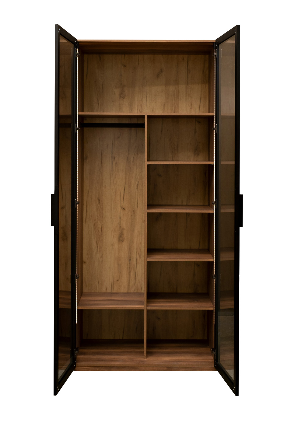 Шкаф Alto двухдверный с полками цвет дуб 2