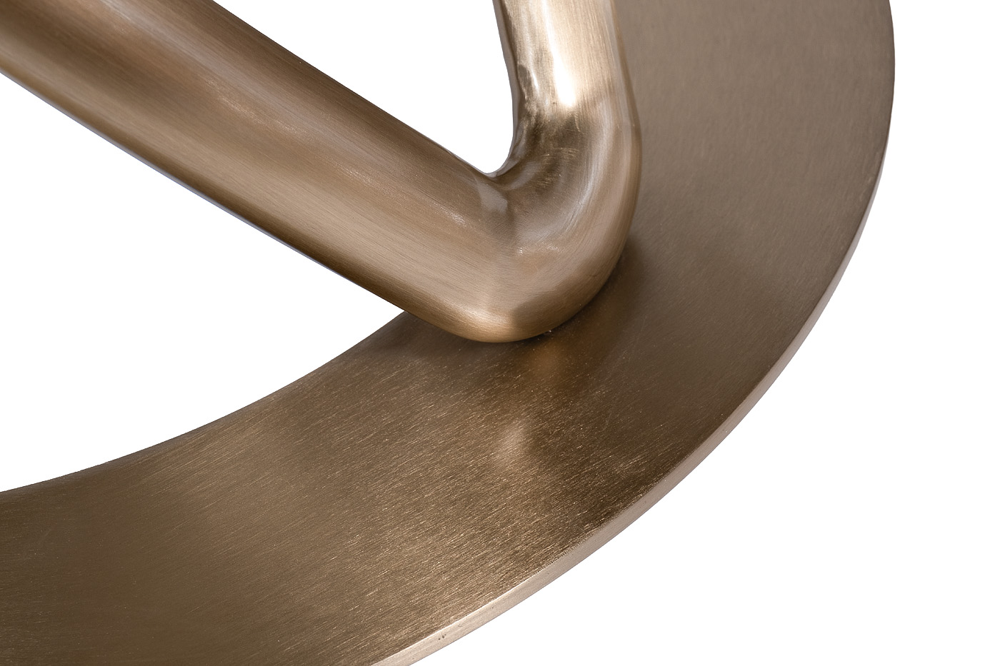 Стол обеденный круглый керамический белый 3