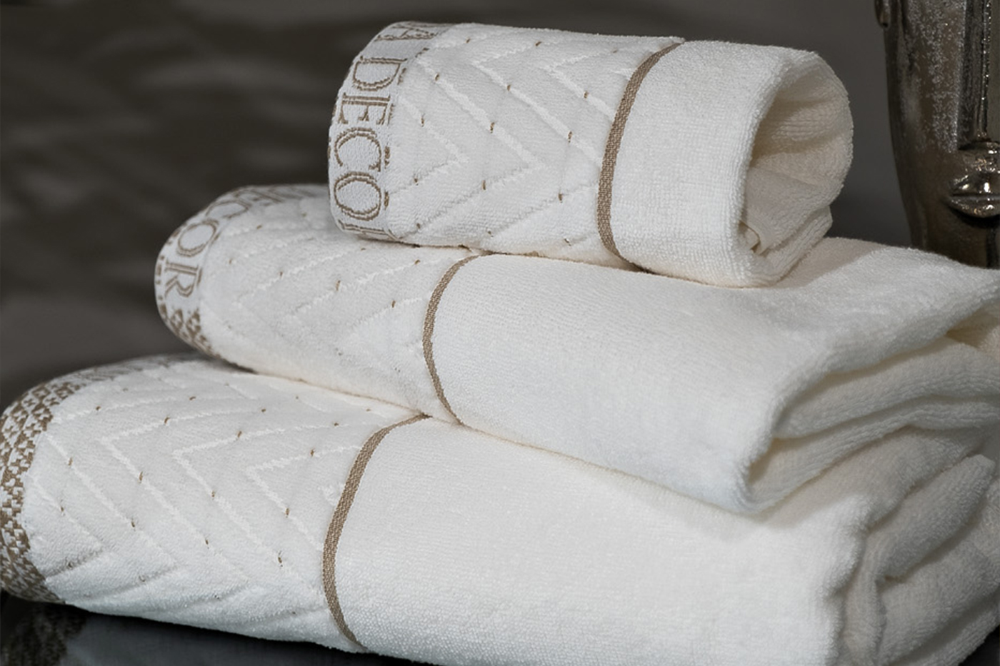 Полотенце «Орсетто» 50*90 белое 5