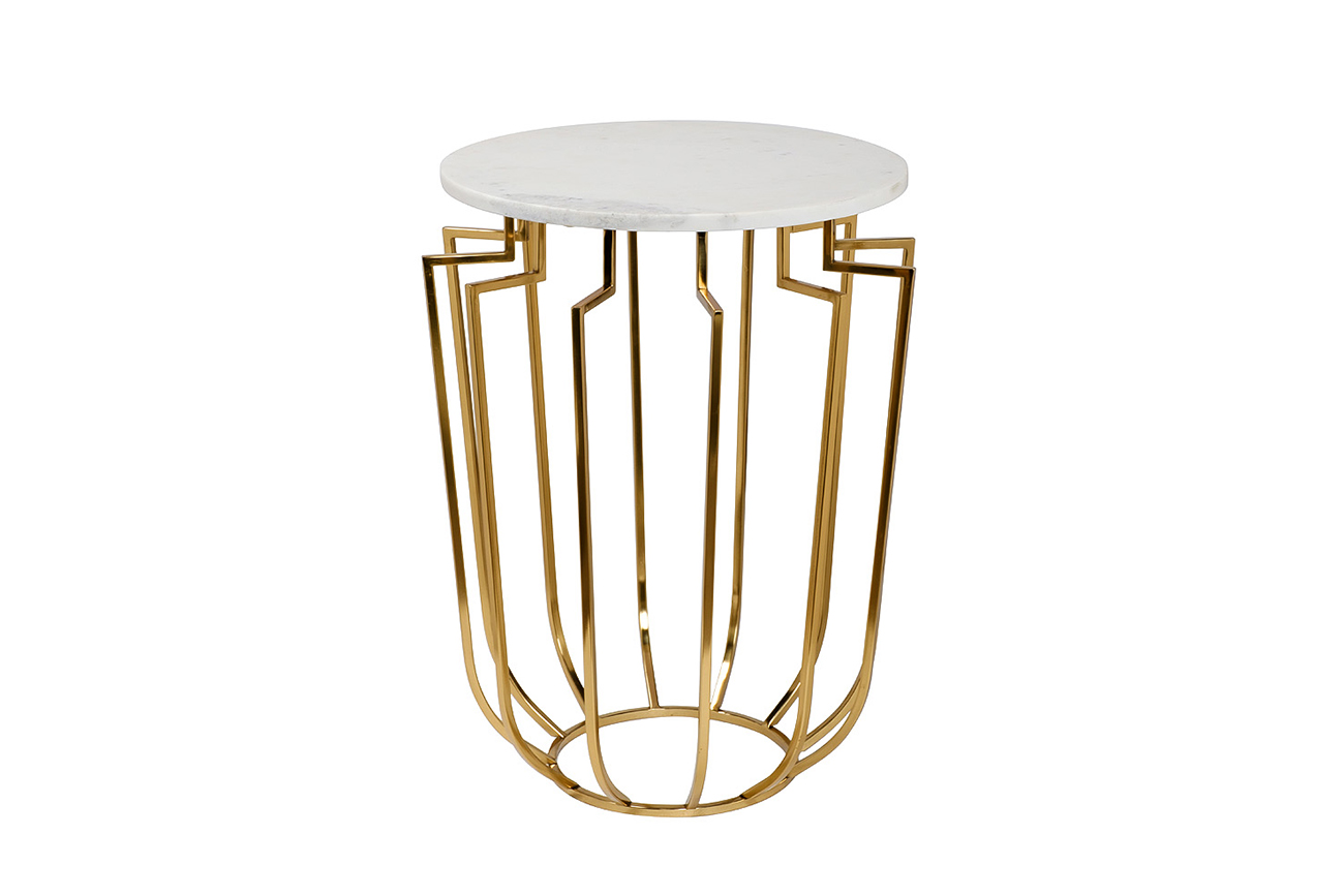 Столик журнальный с мраморной столешницей 1