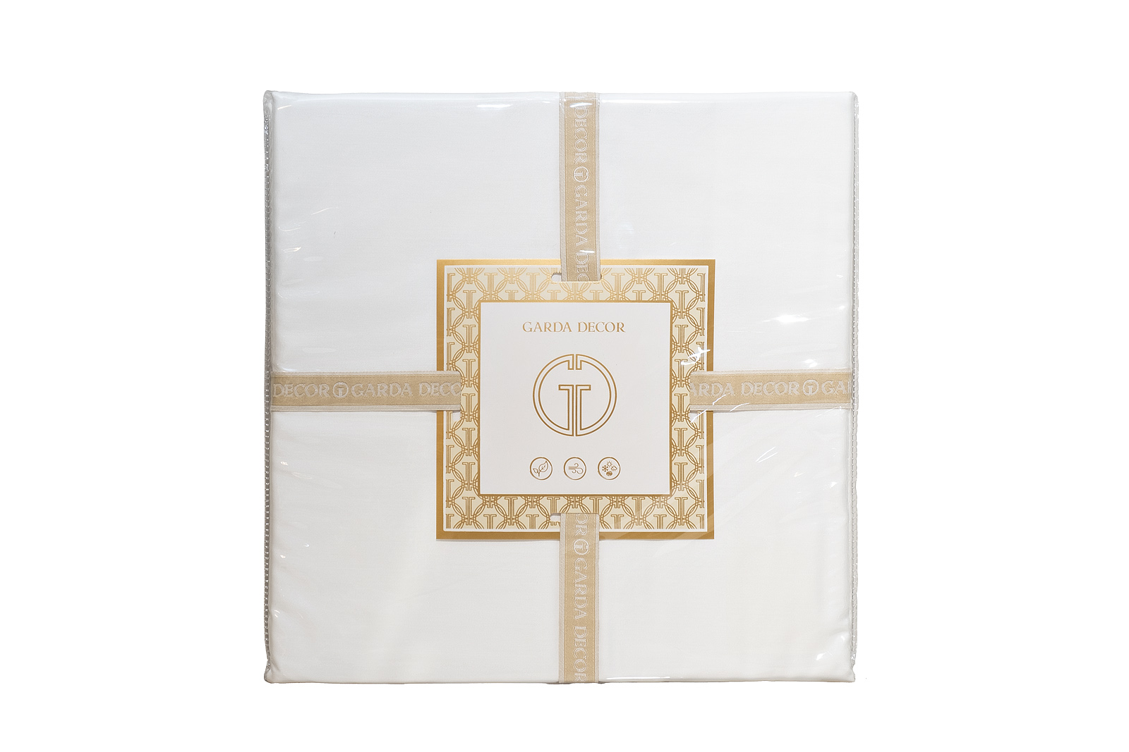 Простыня тенсель 240х250см белая 6