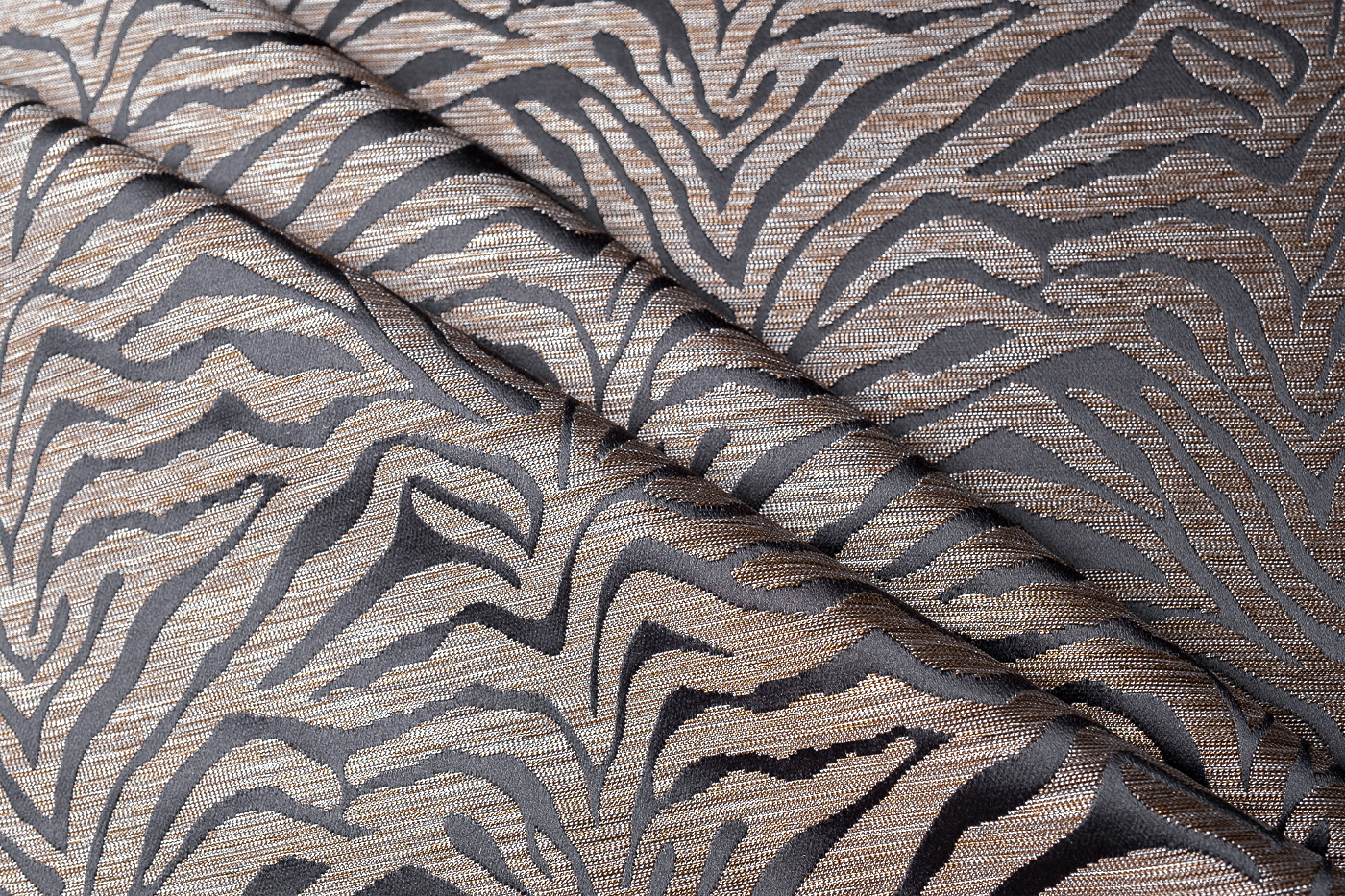 Ткань мебельная АНА (ANA) коричневая 3