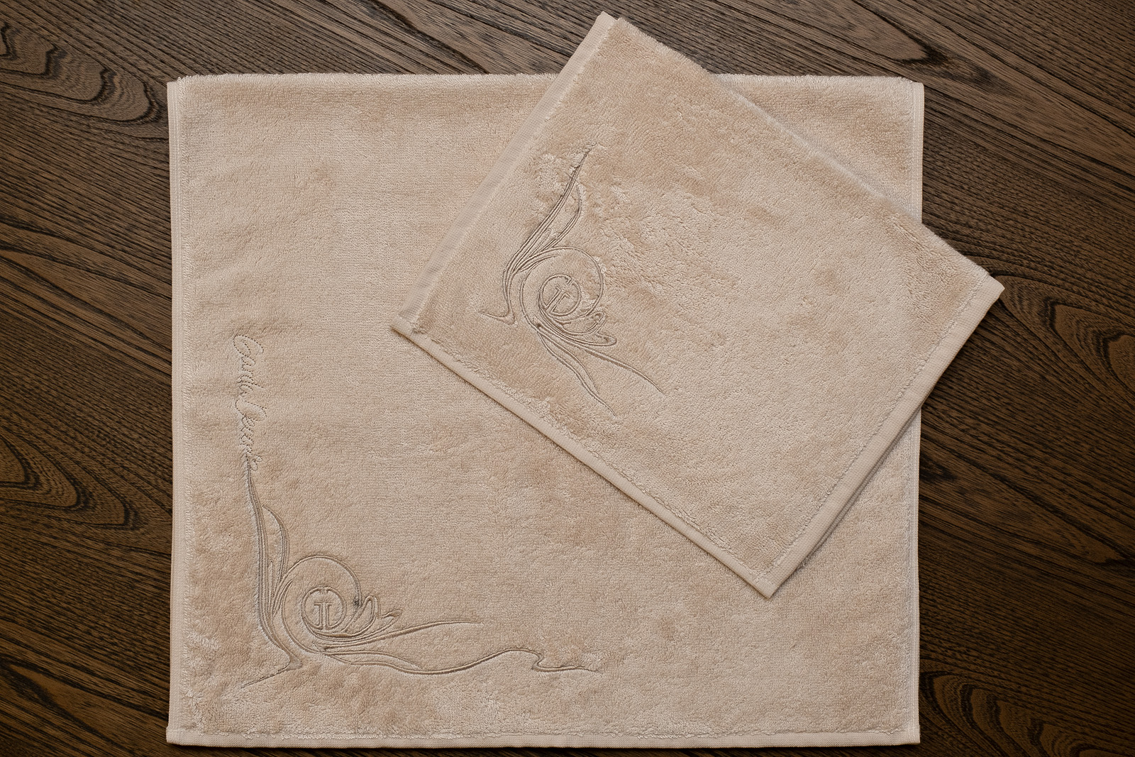 Полотенце «Лирика» 30*50 кофейное 5