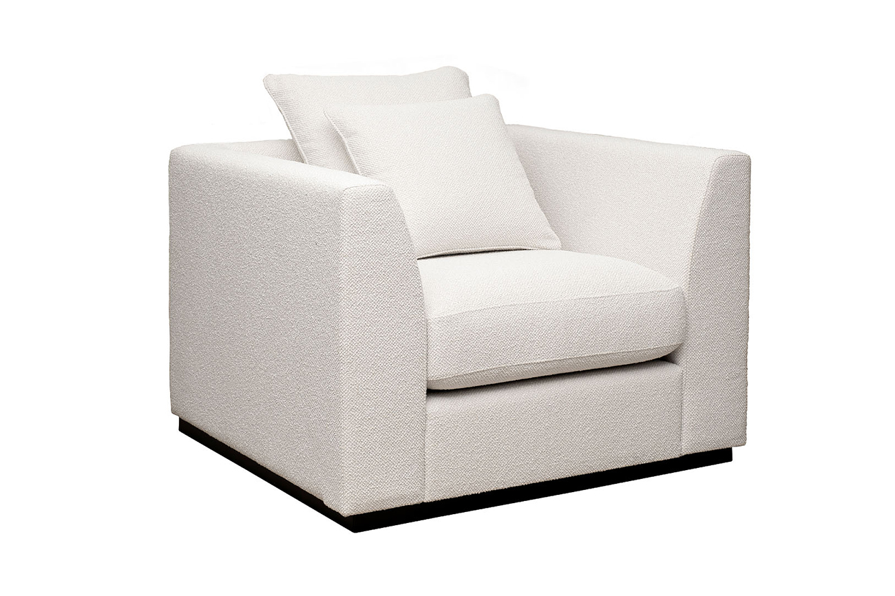 Кресло Роберто(Roberto) букле кремовое 2