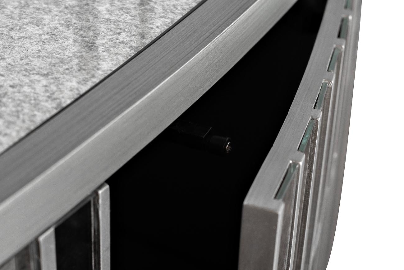 Комод зеркальный двухдверный 5