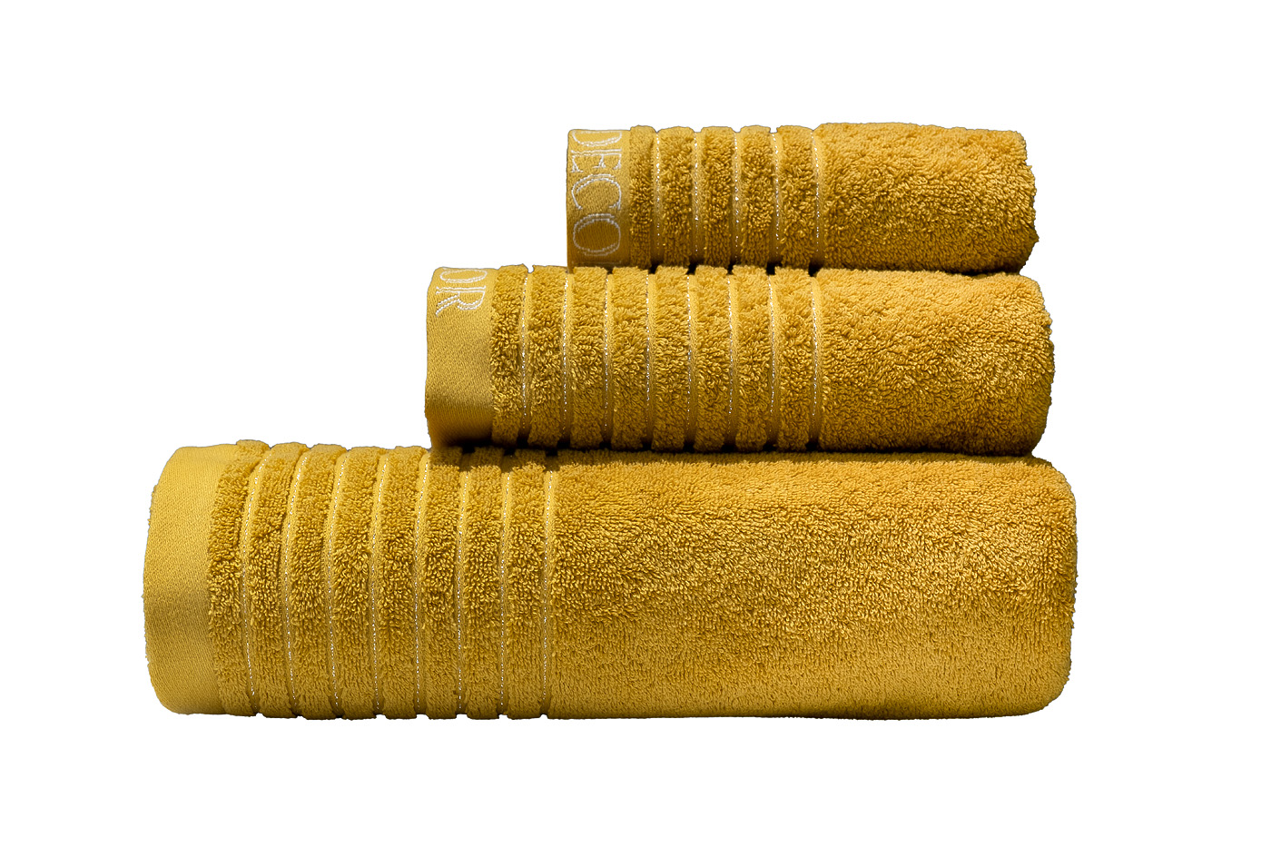 Полотенце «Стелла» 70*140 горчичное 1