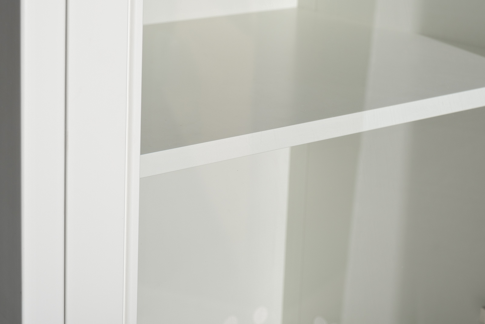 Шкаф-витрина со стеклянным фасадом с тумбочкой прикроватной с 2-мя ящиками бежевый 7