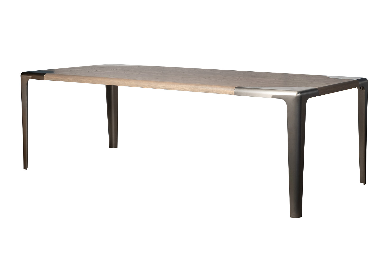 Стол обеденный «Закруглённый» (Smooth) шпон вяза 2