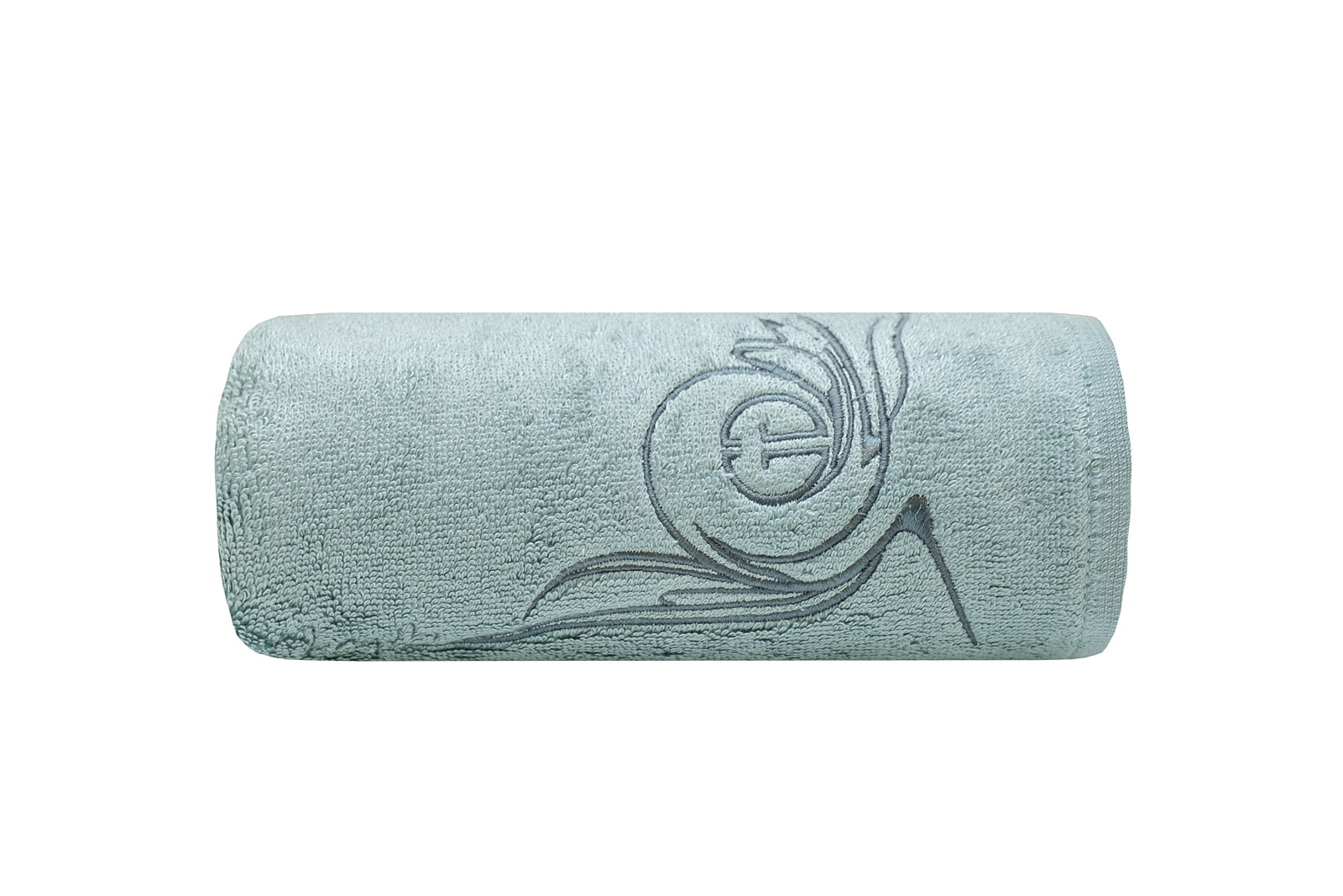 Полотенце «Лирика» 50*90 голубое 2