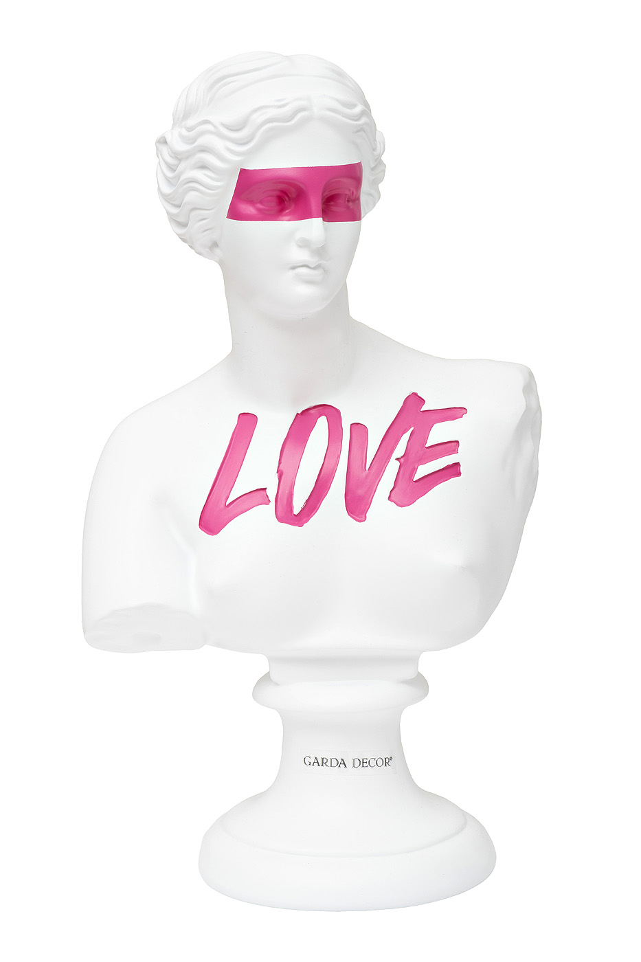 Статуэтка «Античный бюст» женский белый 2